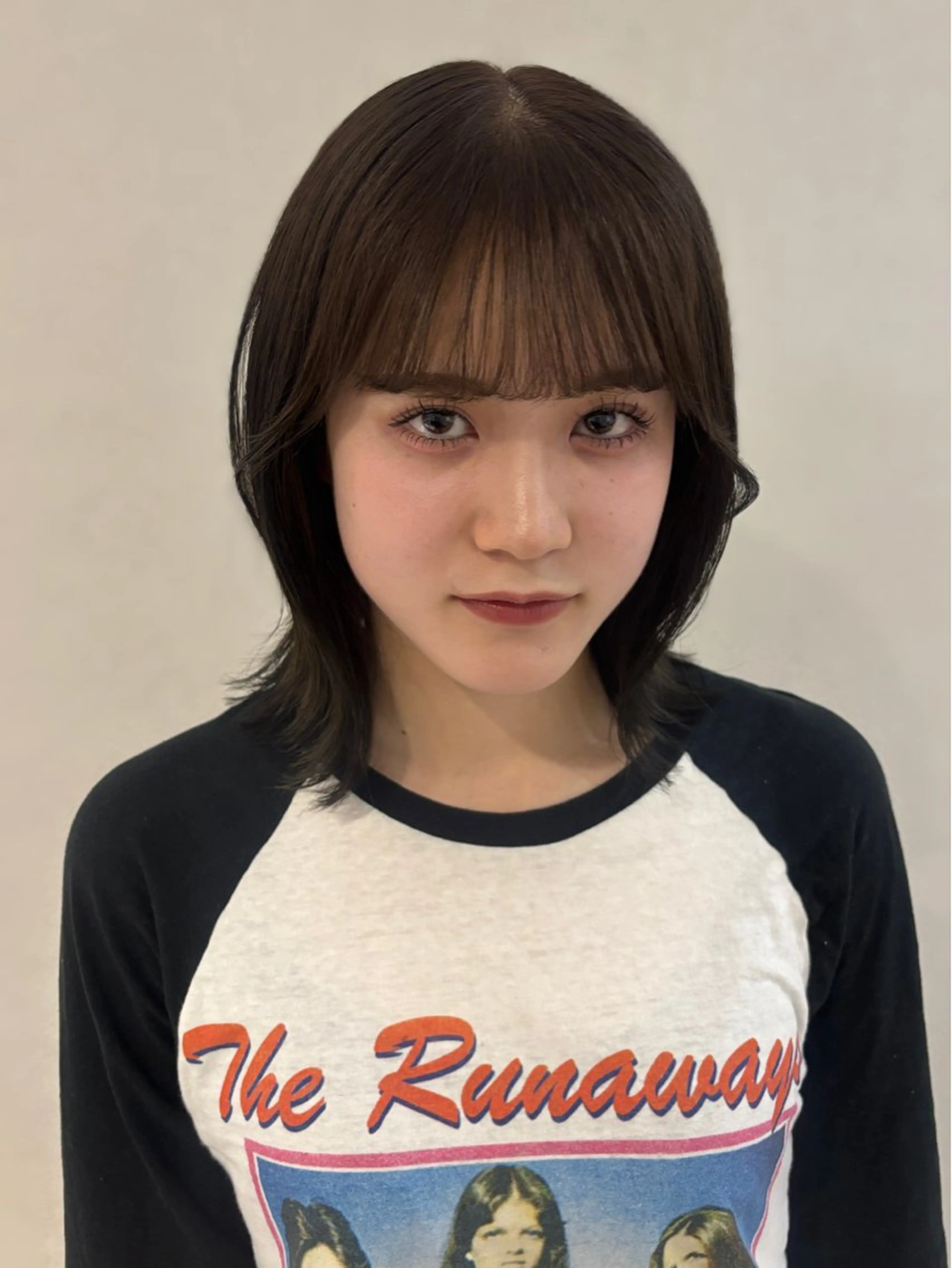 セミロング カラー 髪質改善 カット ヘアカラー CHAINON×FeM#所属・名駅/sHiHo/透 明感カラー✨🎀/のヘアスタイル