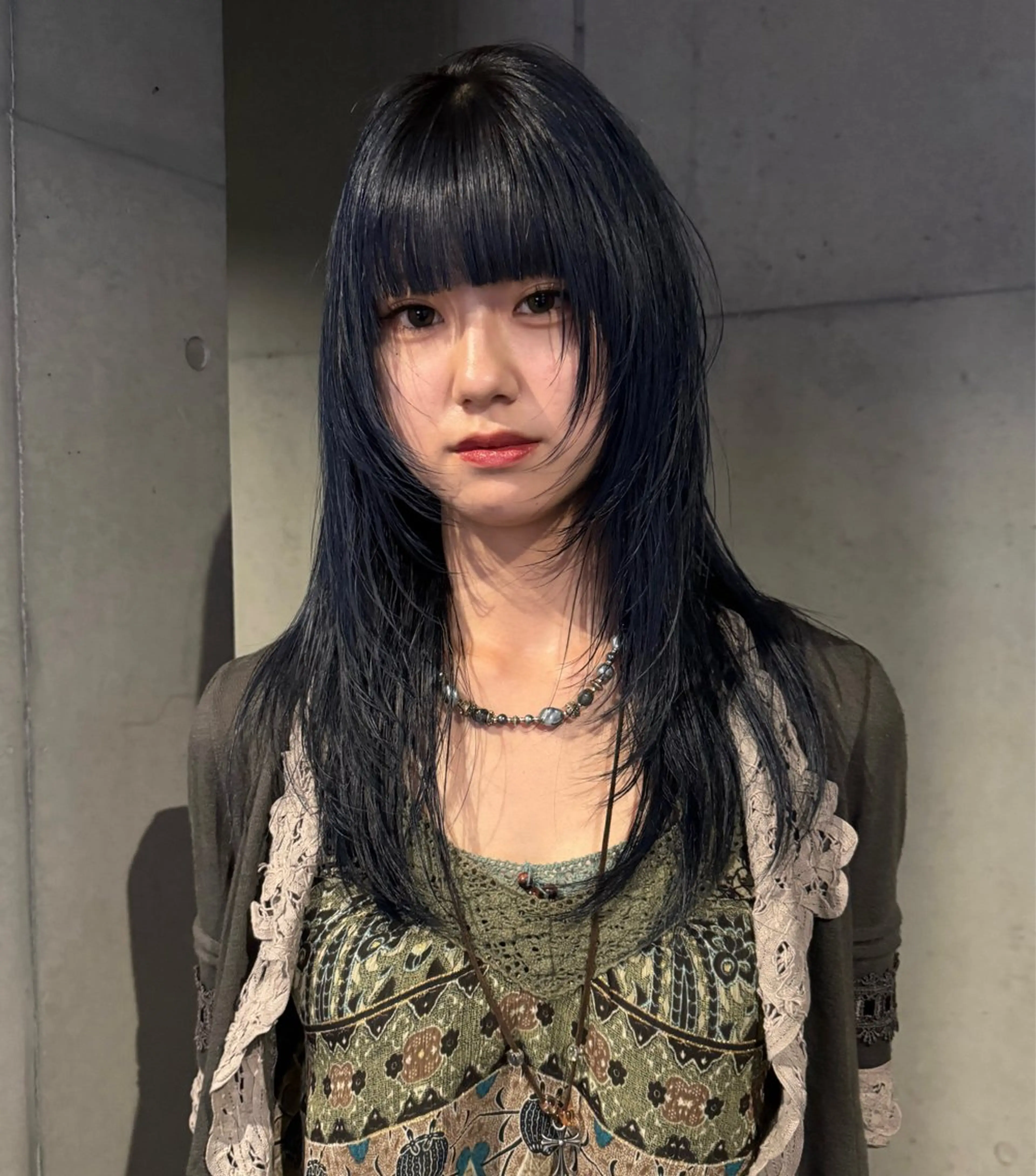 ロング ハイトーン/レイヤー だいちのヘアスタイル