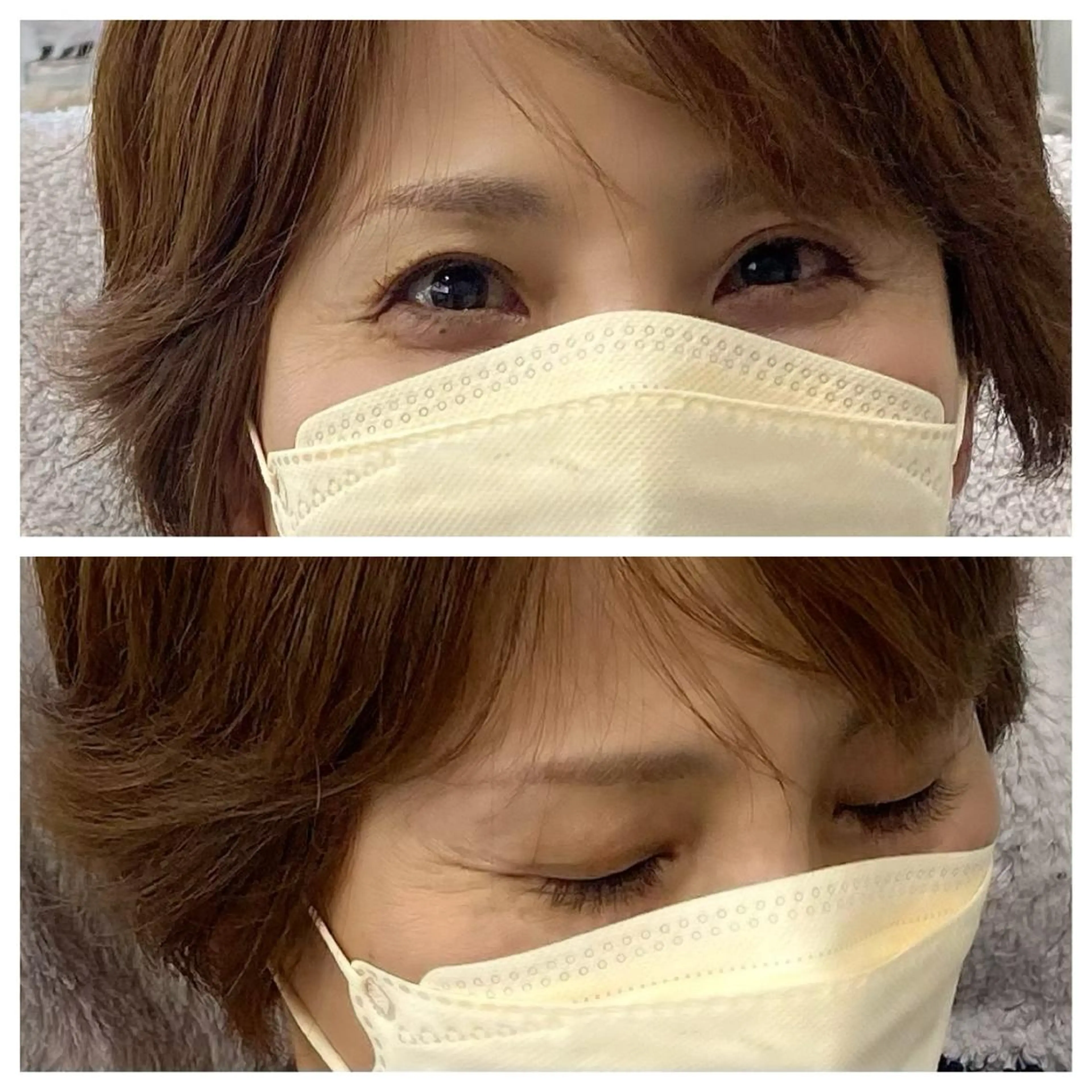 マツエク・マツパ Cカール カラーマツエク キュート フラットラッシュ ma-pa所属・ma-pa eye＆hairのマツエク・マツパデザイン