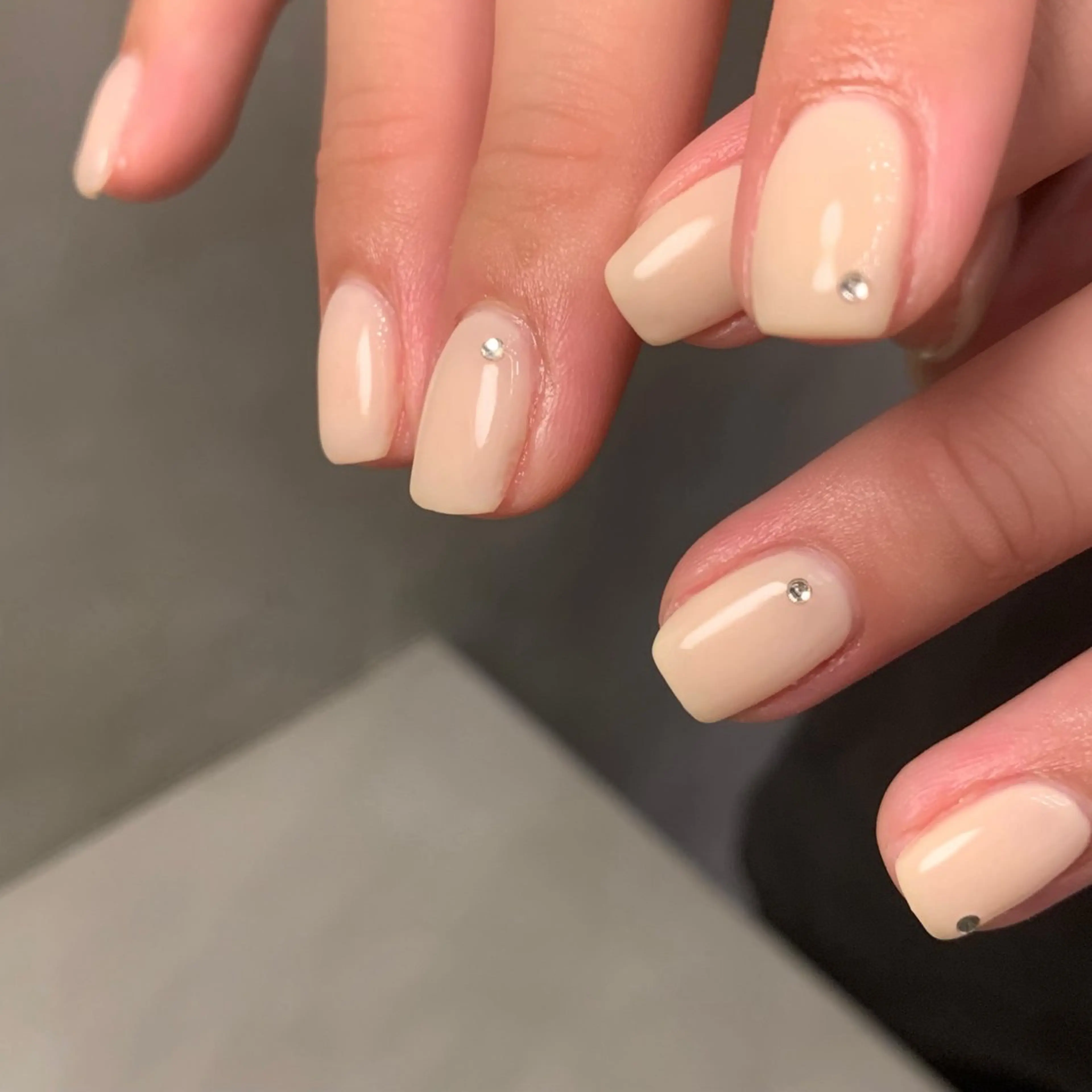 ネイル シンプルネイル ハンドネイル Black sheep.所属・Fujimori .のネイルデザイン