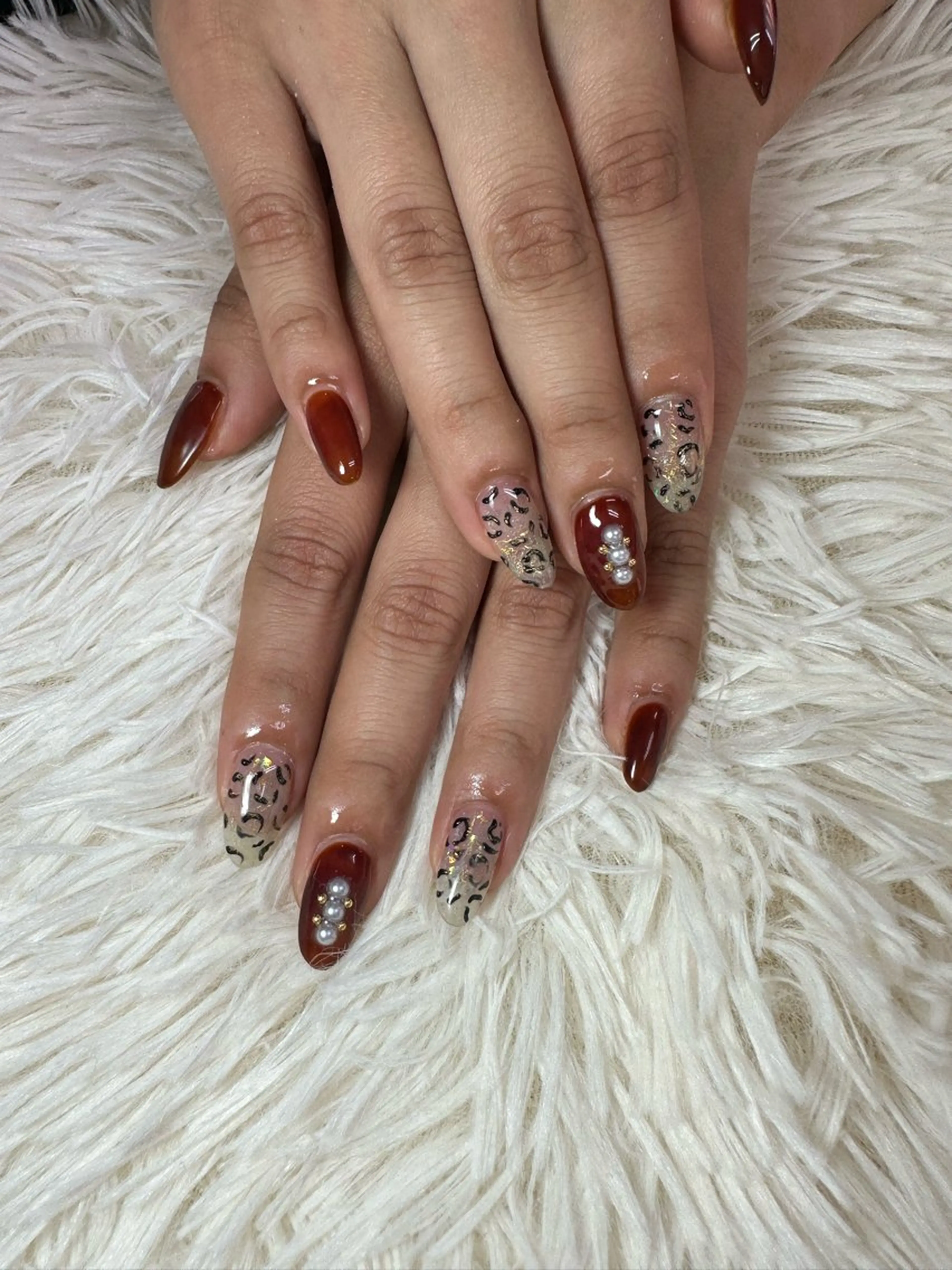 ネイル ハンドネイル 串田 萌のネイルデザイン