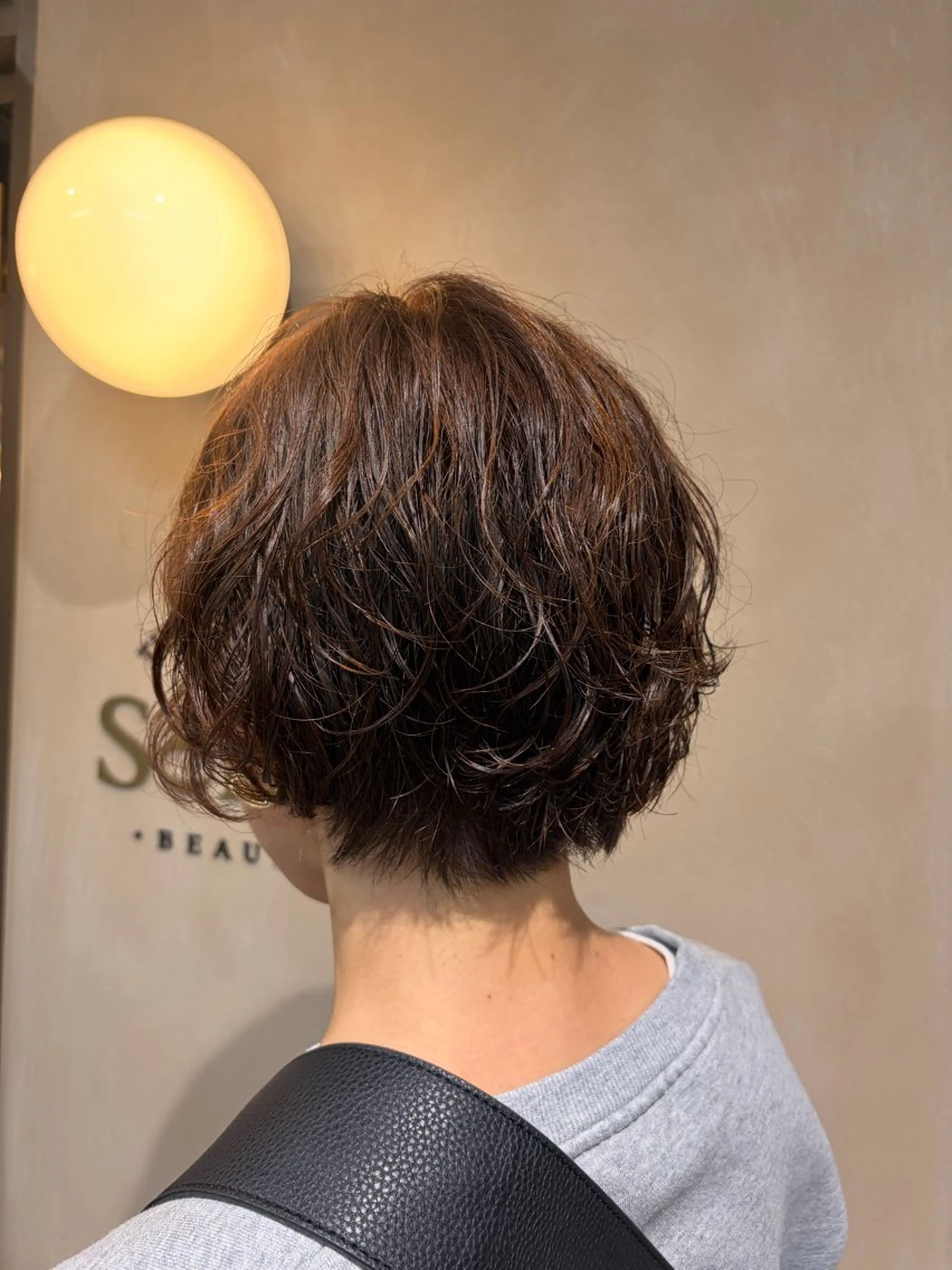 ショート カット パーマ トリートメント The Apartment of solon所属・黒坂 唯奈 /パーマとボブ特化のヘアスタイル