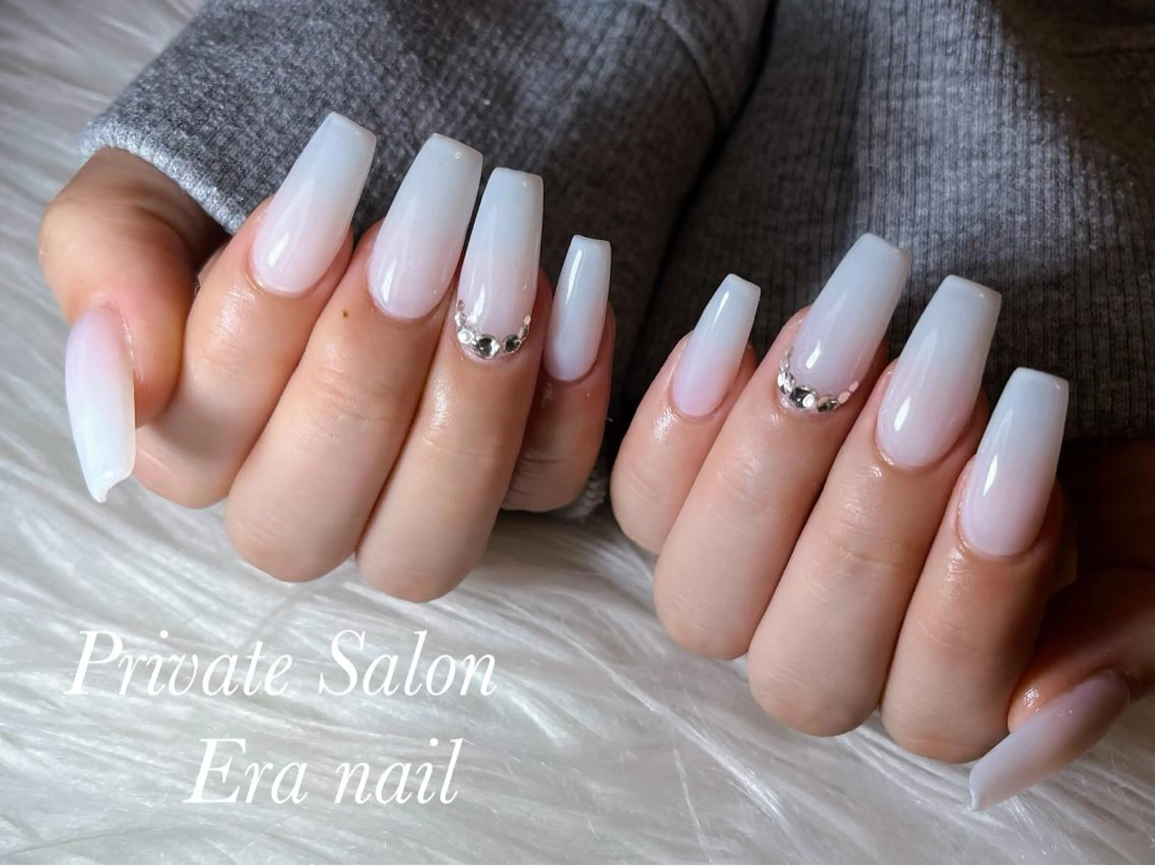 ネイル ワンカラーネイル スカルプネイル Era nailのネイルデザイン