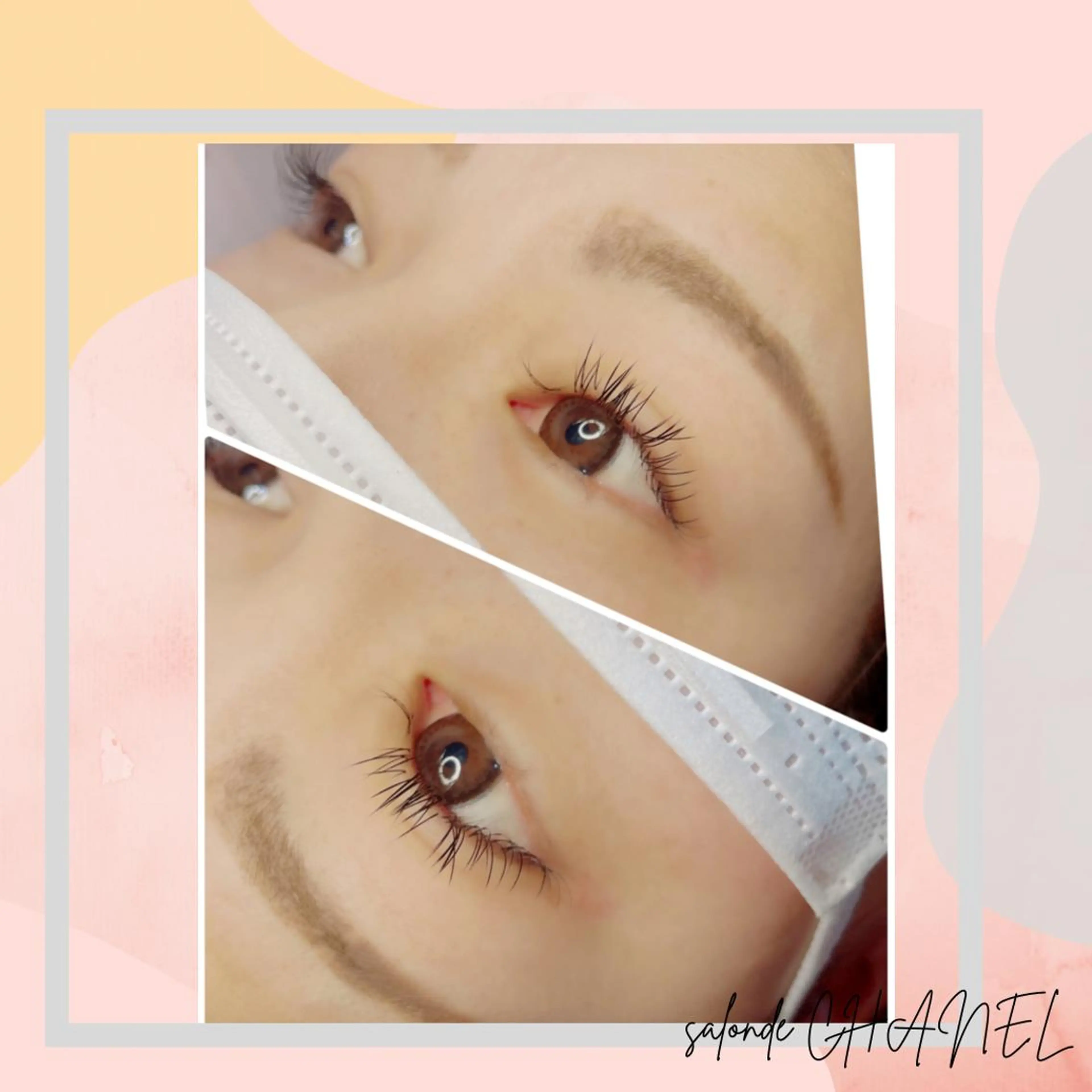 ミディアム カラー パーマ ヘアアレンジ メンズ キッズ ネイル マツエク・マツパ アイブロウ ミディアムパーマ メンズパーマ 学生(メンズ向け) 眉カラー メンズアイブロウ salonde CHANELのマツエク・マツパデザイン