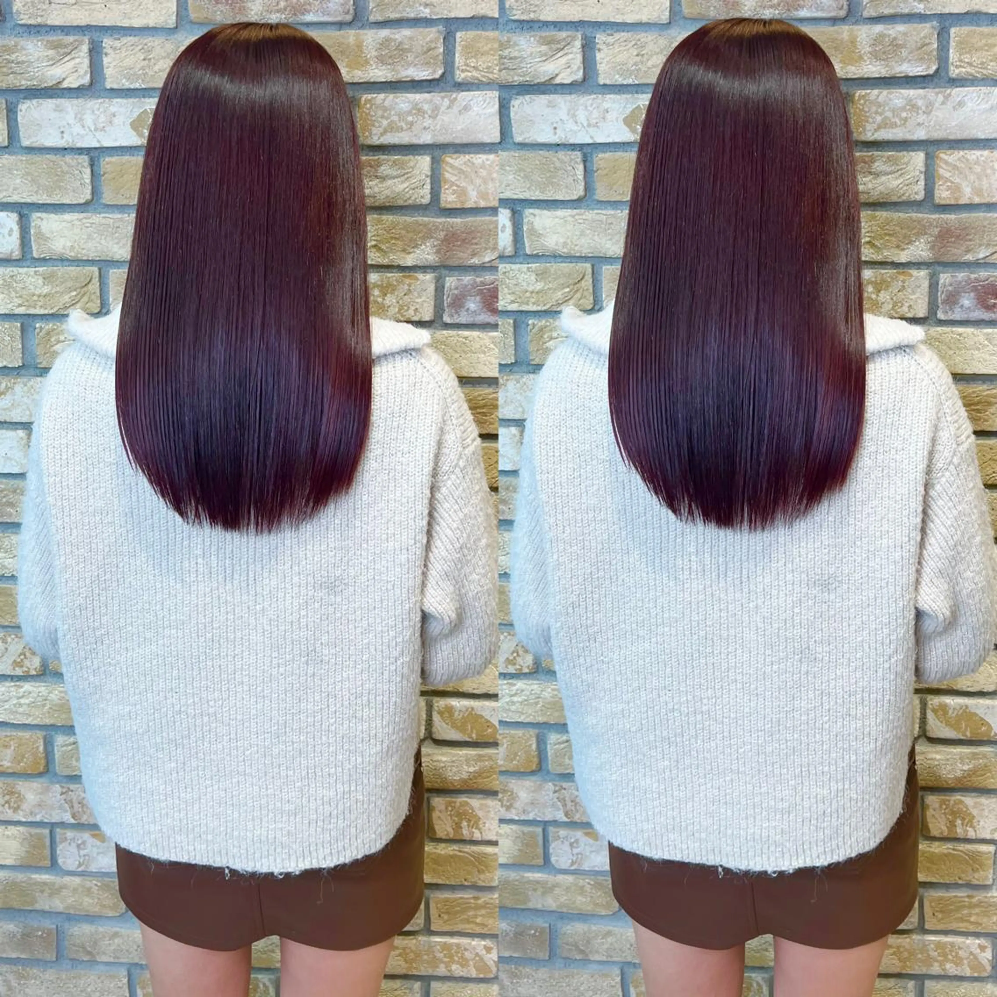 セミロング ヘアカラー トリートメント Monan 渋谷店所属・🎀艶髪の達人 飯田啓奨🎀のヘアスタイル