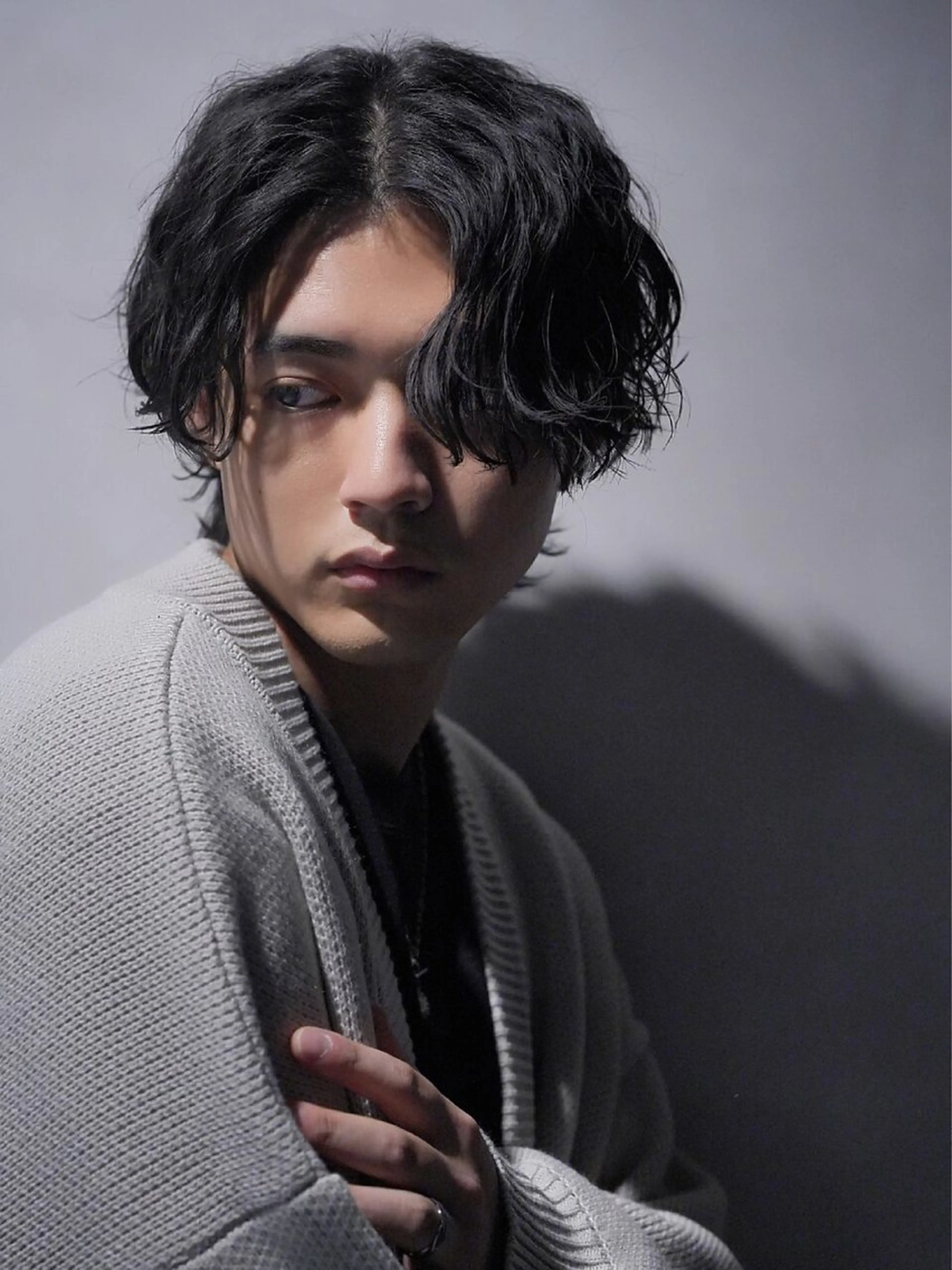 セミロング パーマ メンズ 🐉新宿/メンズ特化 ツイスパ/クレア🐉のヘアスタイル