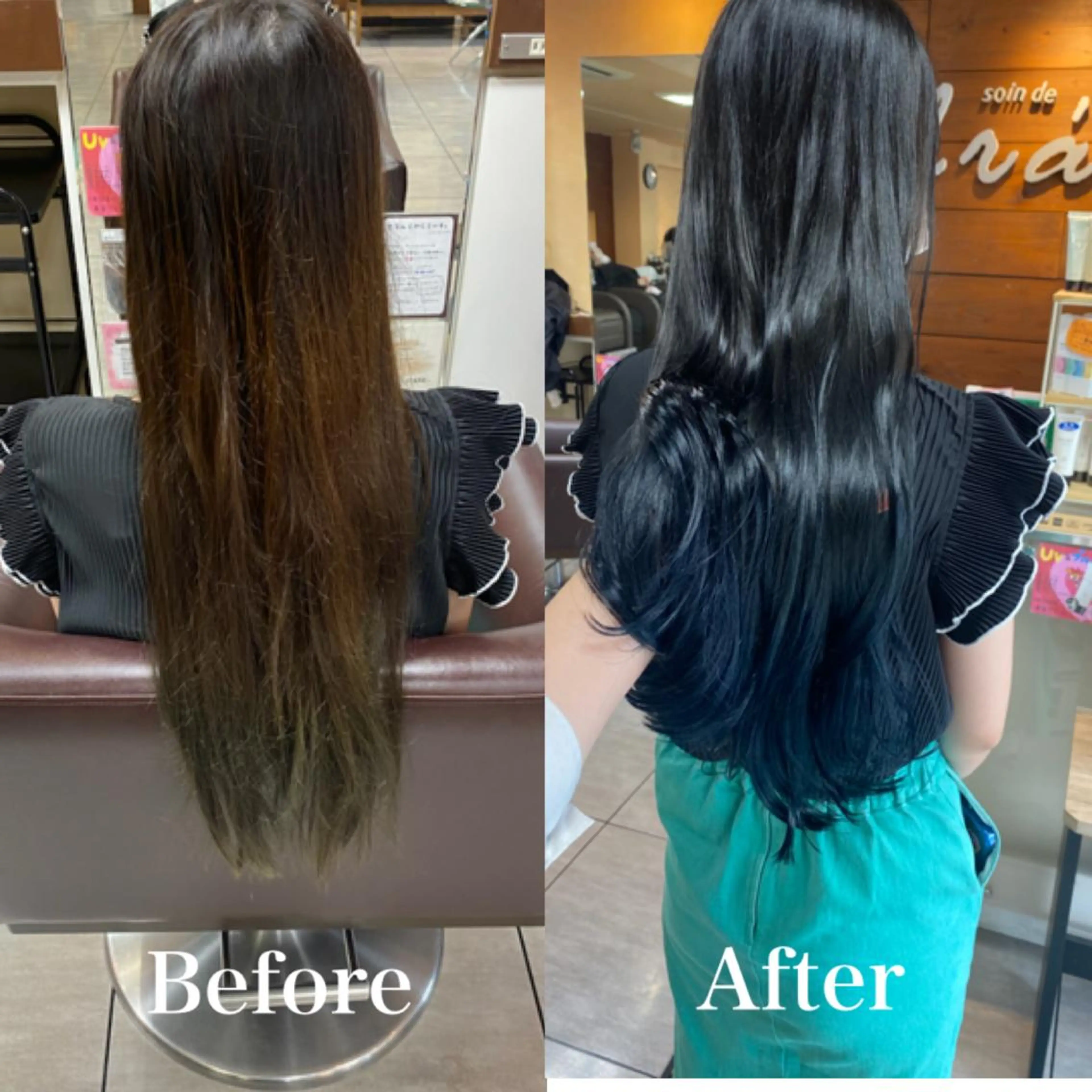 ロング カラー パーマ ヘアアレンジ HAIRSALONLOOP所属・川上 麻梨阿のヘアスタイル