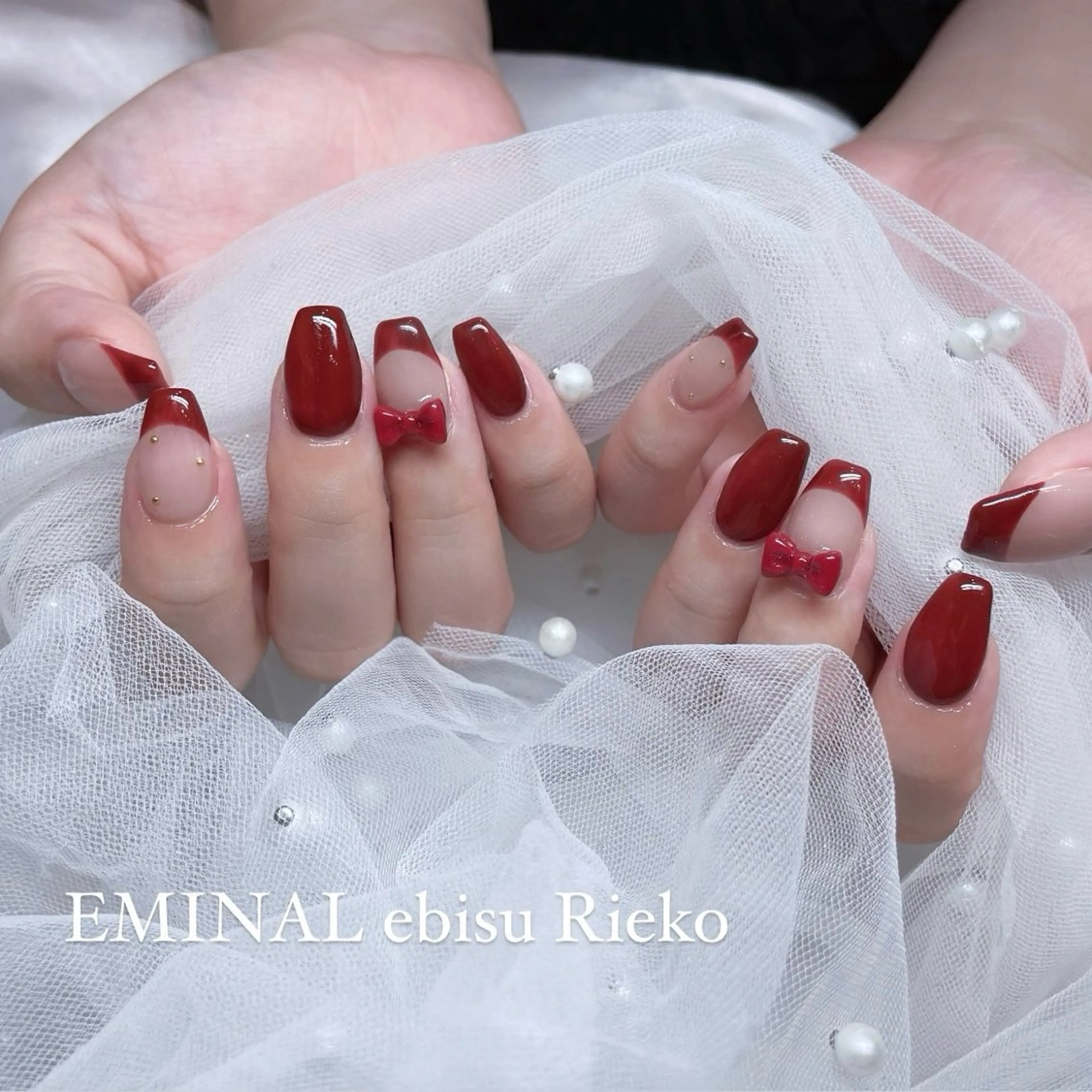 ネイル ハンドネイル Rieko EMINAL恵比寿のネイルデザイン