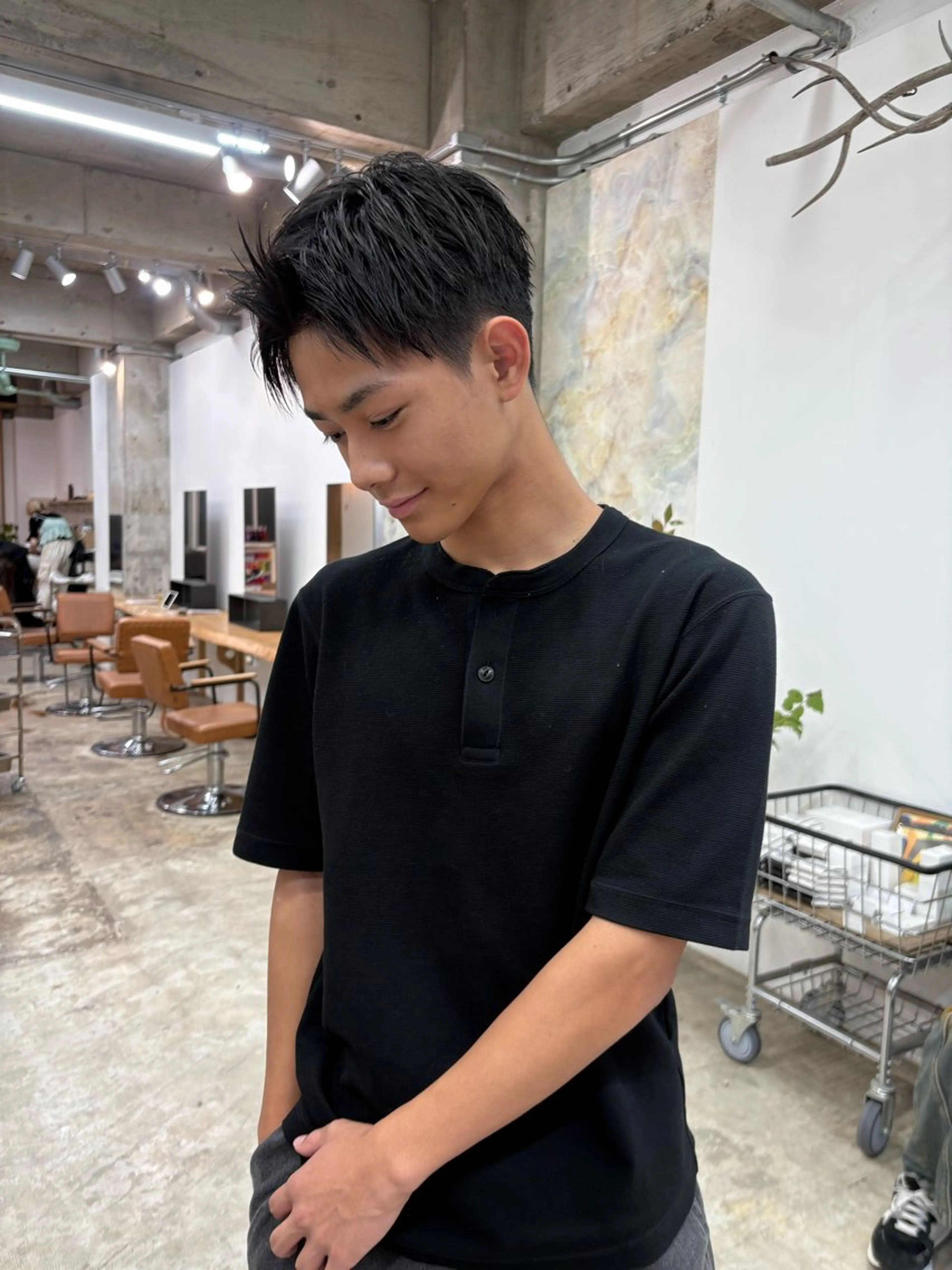 メンズカットモデル(¥0)の写真