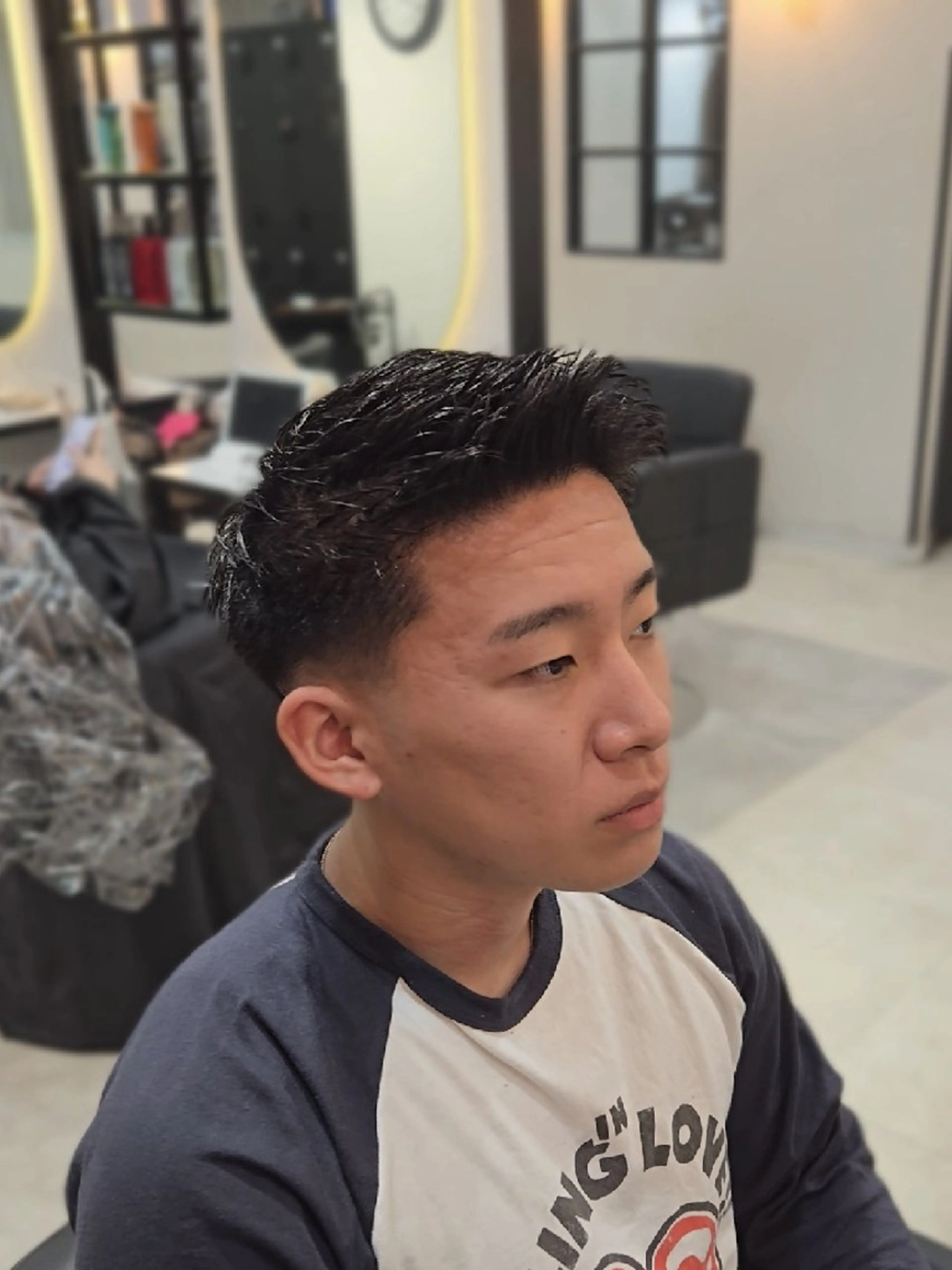 メンズ カット ヘアセット Lapis 名古屋駅前店所属・LEN名古屋/パーマ メンズ特化美容師のヘアスタイル
