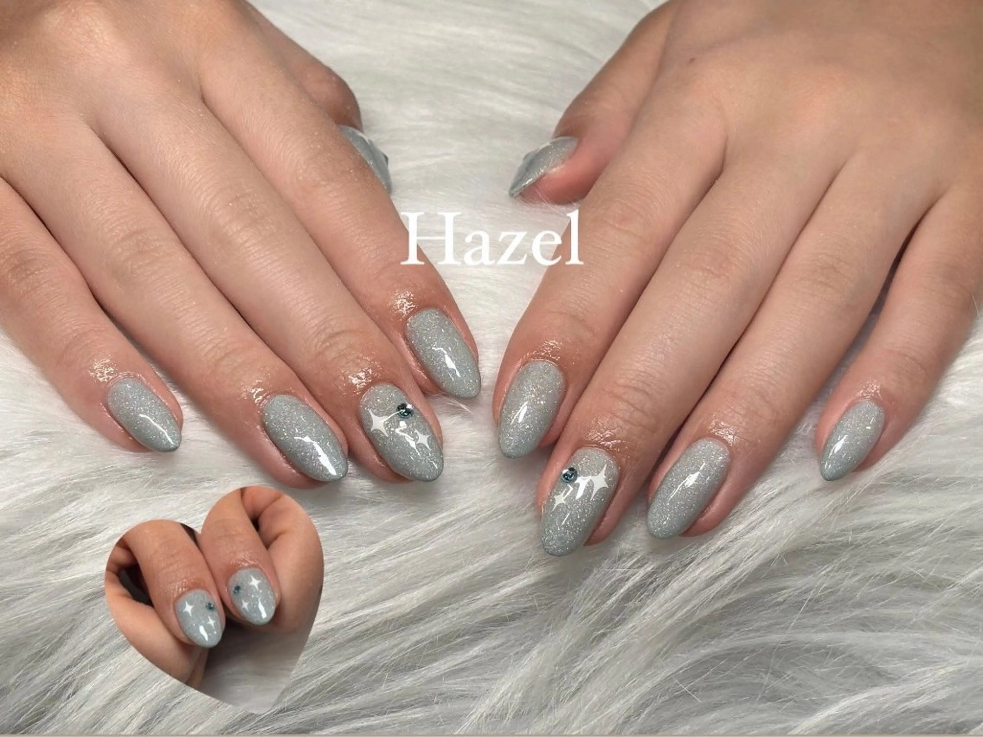 ネイル ハンドネイル フットネイル 🤍Hazel ユイ 吉祥寺🤎のネイルデザイン