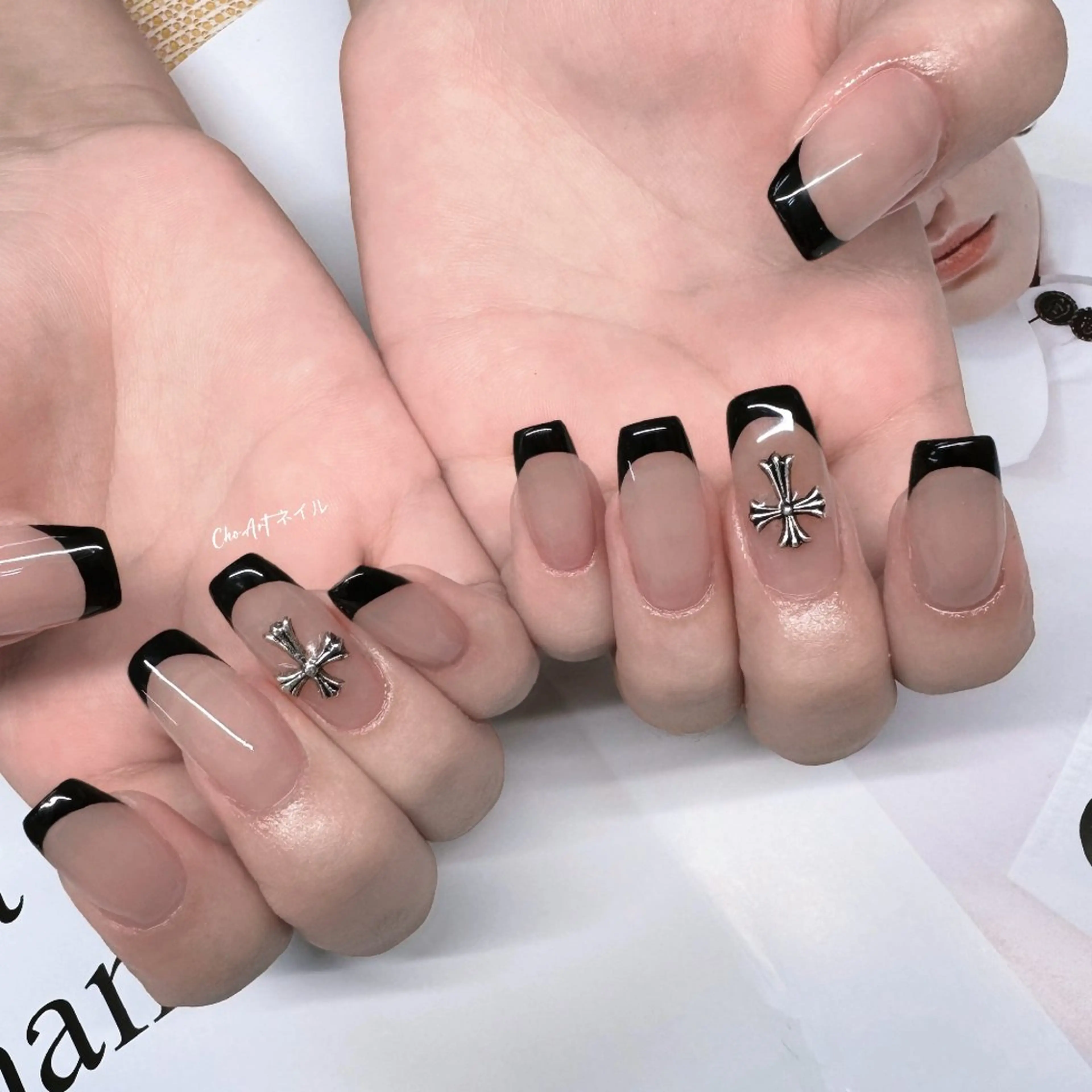 ネイル アートネイル フレンチネイル ジェルネイル 持ち込み ニュアンスネイル Cho Artネイル所属・Cho Art ネイルのネイルデザイン