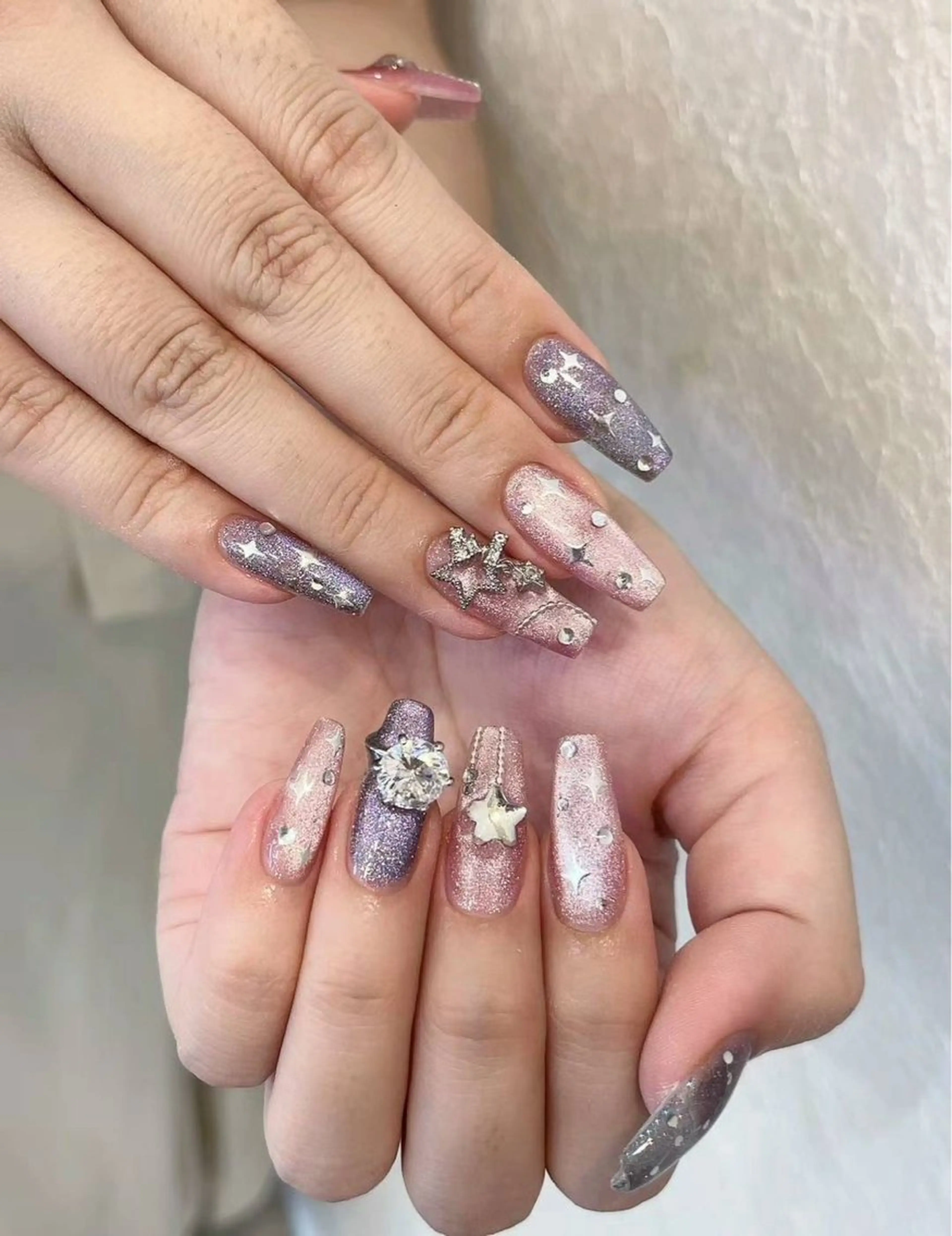 ネイル アートネイル フラワーネイル フットネイル ジェルネイル マグネットネイル Babarla Nailのネイルデザイン