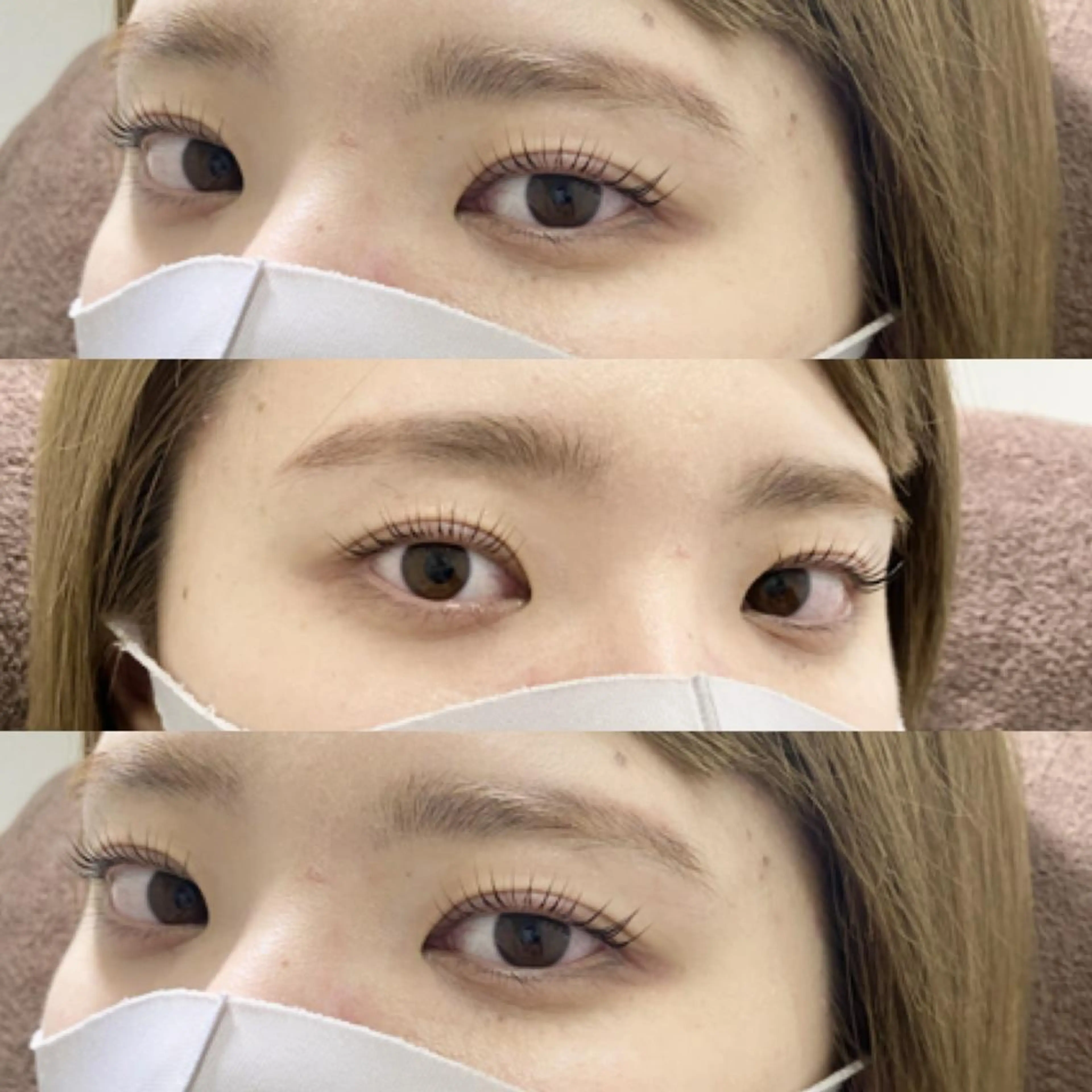 マツエク・マツパ パリジェンヌラッシュリフト Bunny eyes NEWOTANI博多のマツエク・マツパデザイン