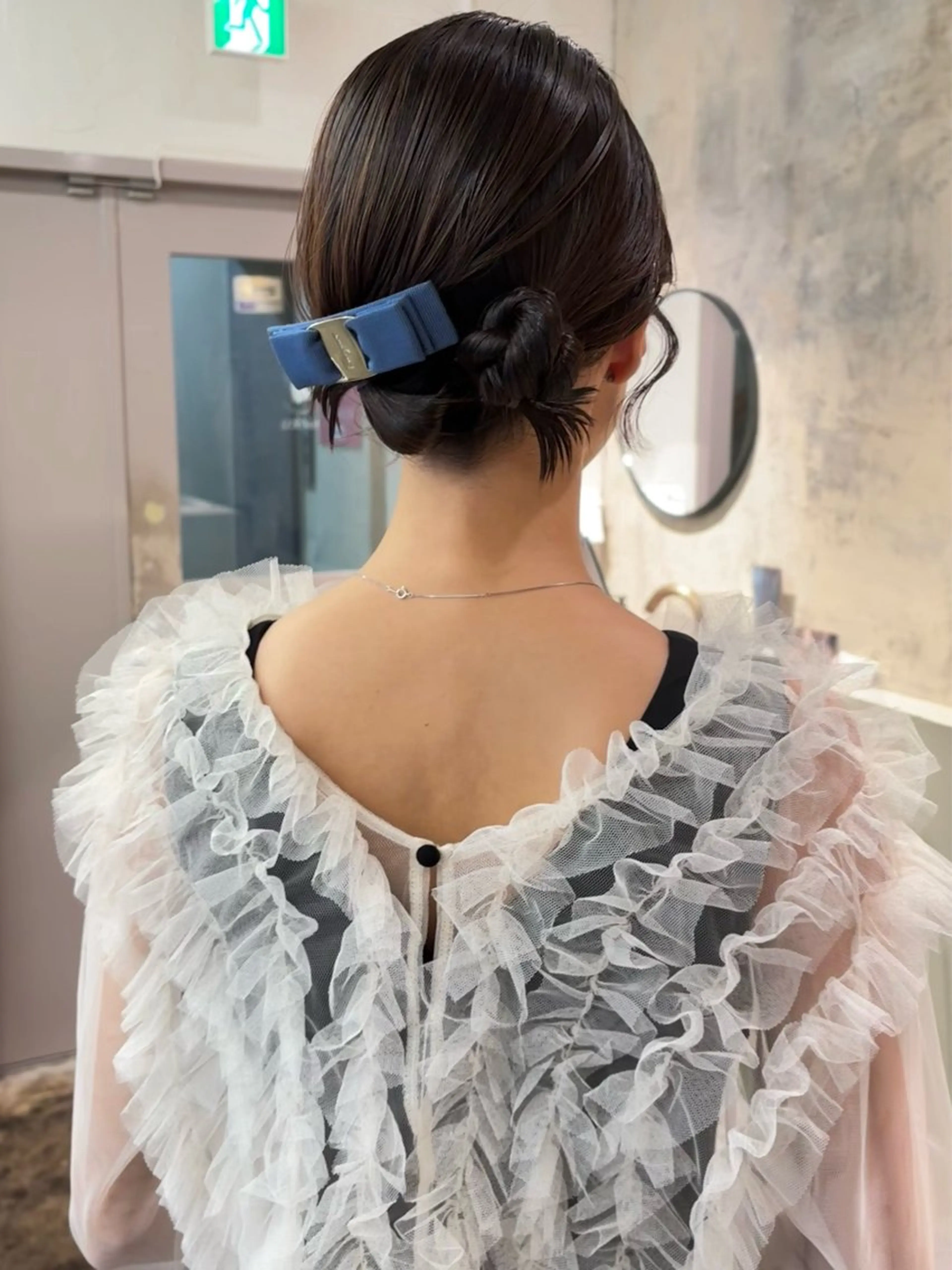 ミディアム ヘアアレンジ ヘアセット 武田美空🐇 ボブ/暖色カラー🌷のヘアスタイル