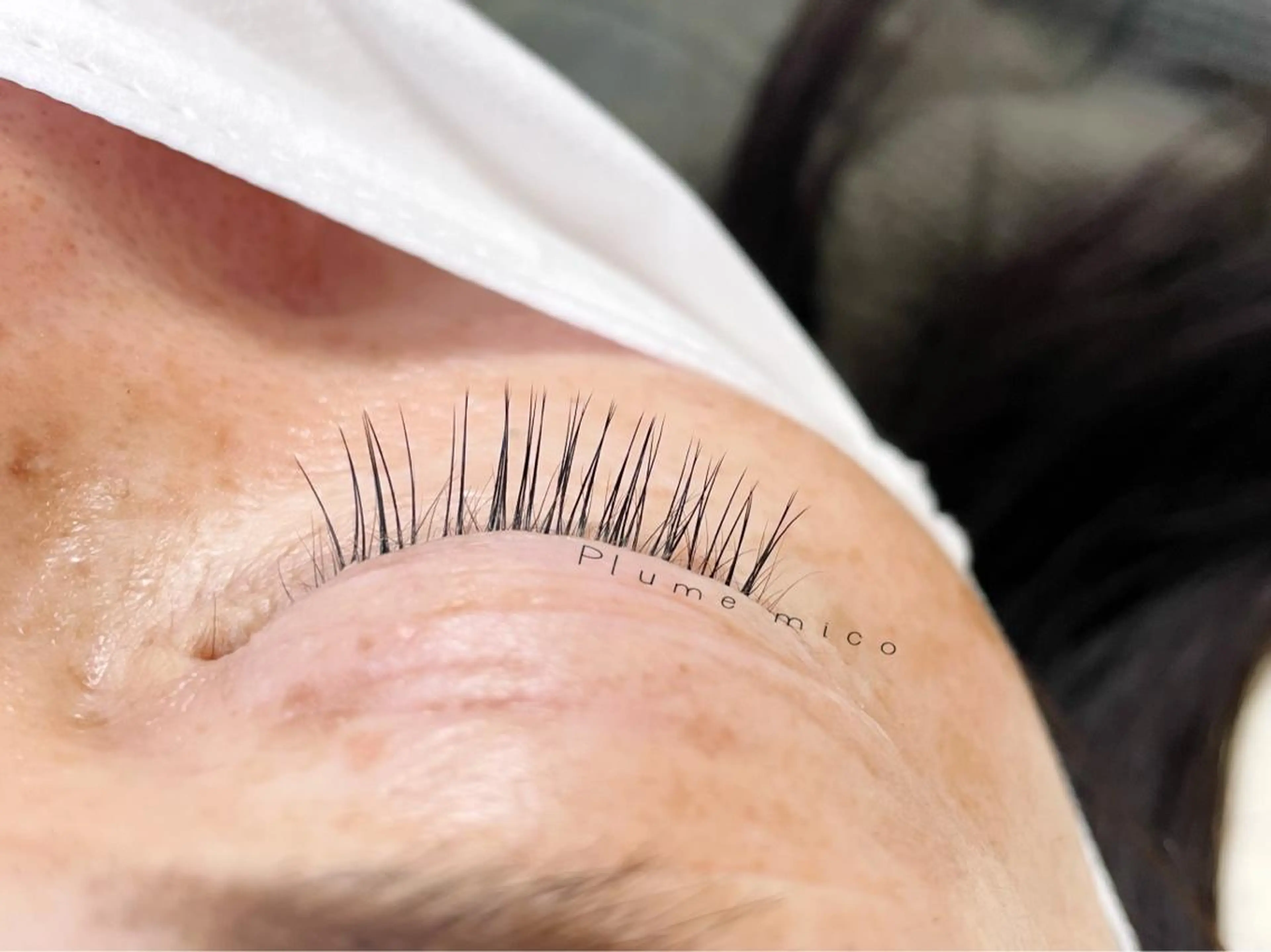 マツエク・マツパ キュート Jカール マツエク Plume micoのマツエク・マツパデザイン