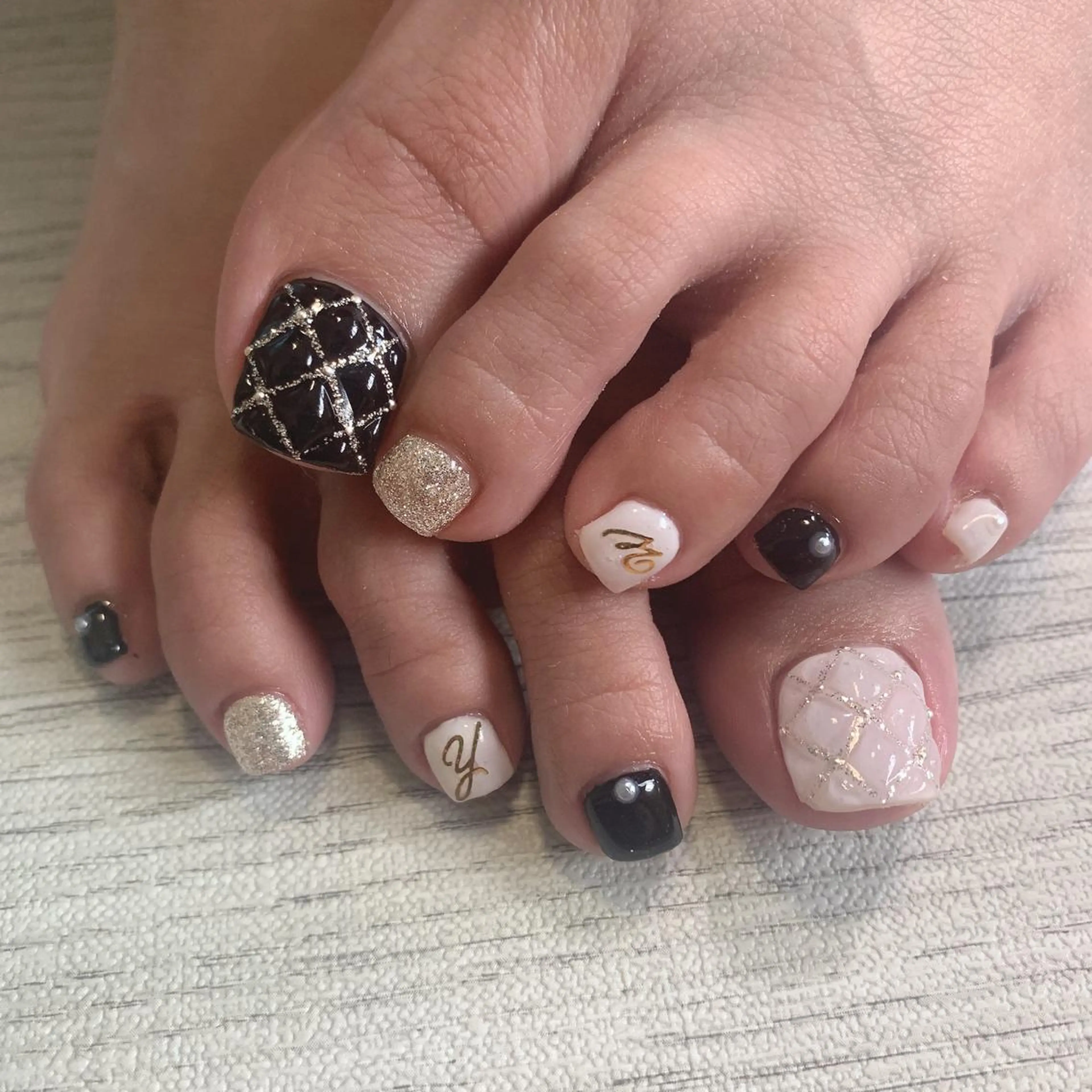 ネイル アートネイル 持ち込み スカルプネイル シンプルネイル ハンドネイル フットネイル Adite nailのネイルデザイン