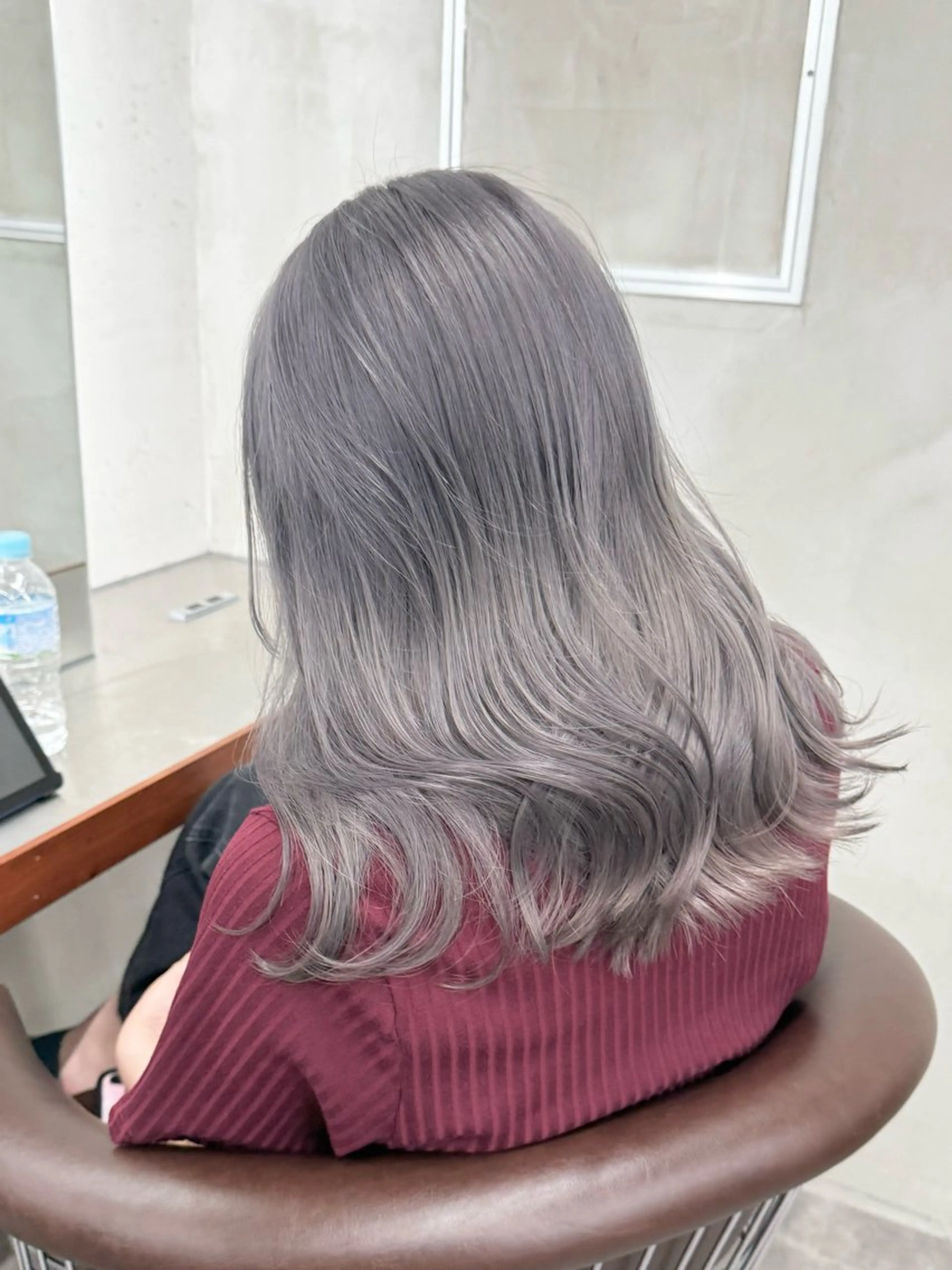 ロング カラー アッシュ ベージュカラー ブリーチ ブロンド ブラウンカラー カット ヘアカラー トリートメント nico TOKYO 渋谷所属・ハイトーンブリーチ 特化🌈フジタハルキのヘアスタイル
