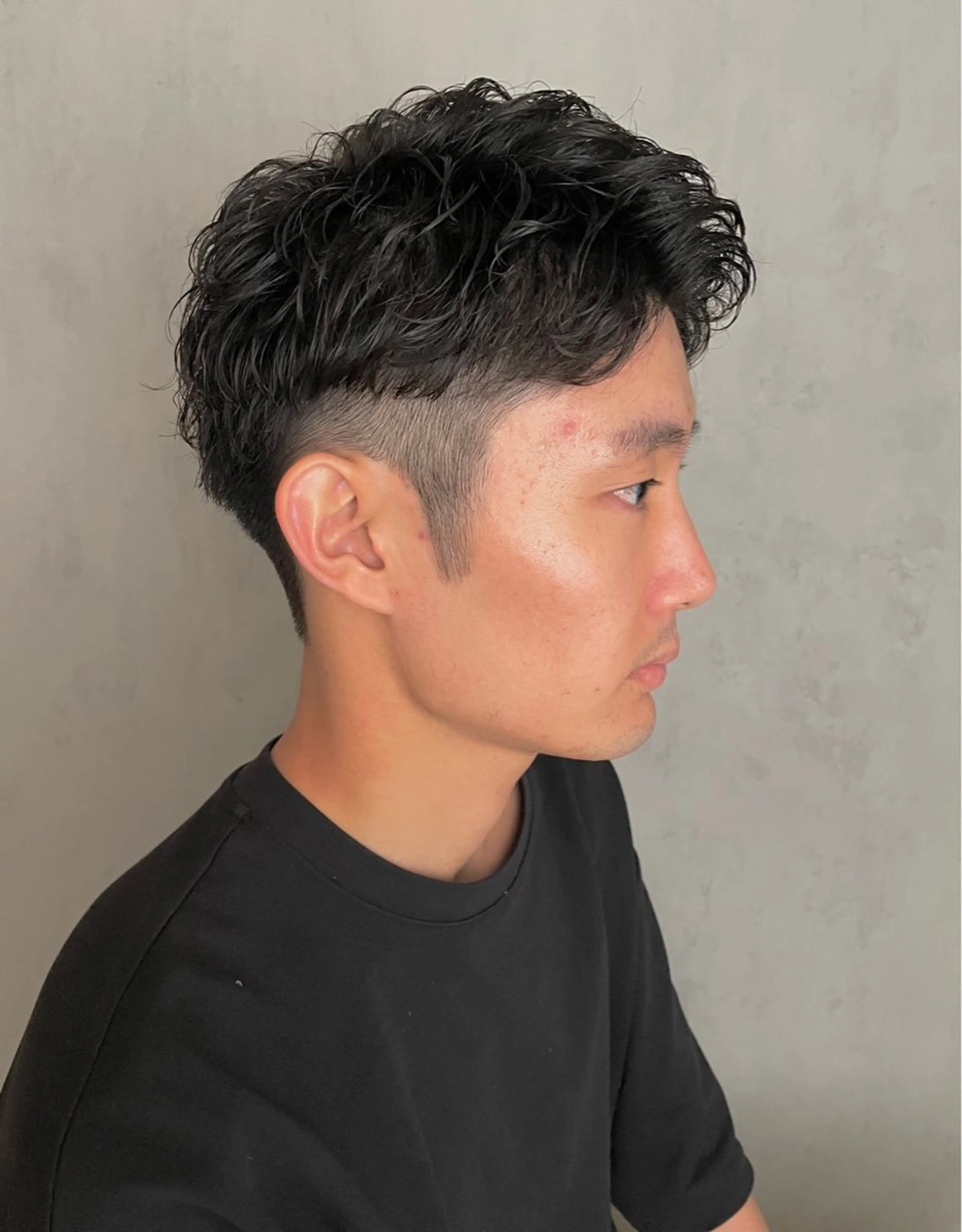 ショート カット パーマ ma am zee所属・篠原一成/ メンズパーマ特化のヘアスタイル