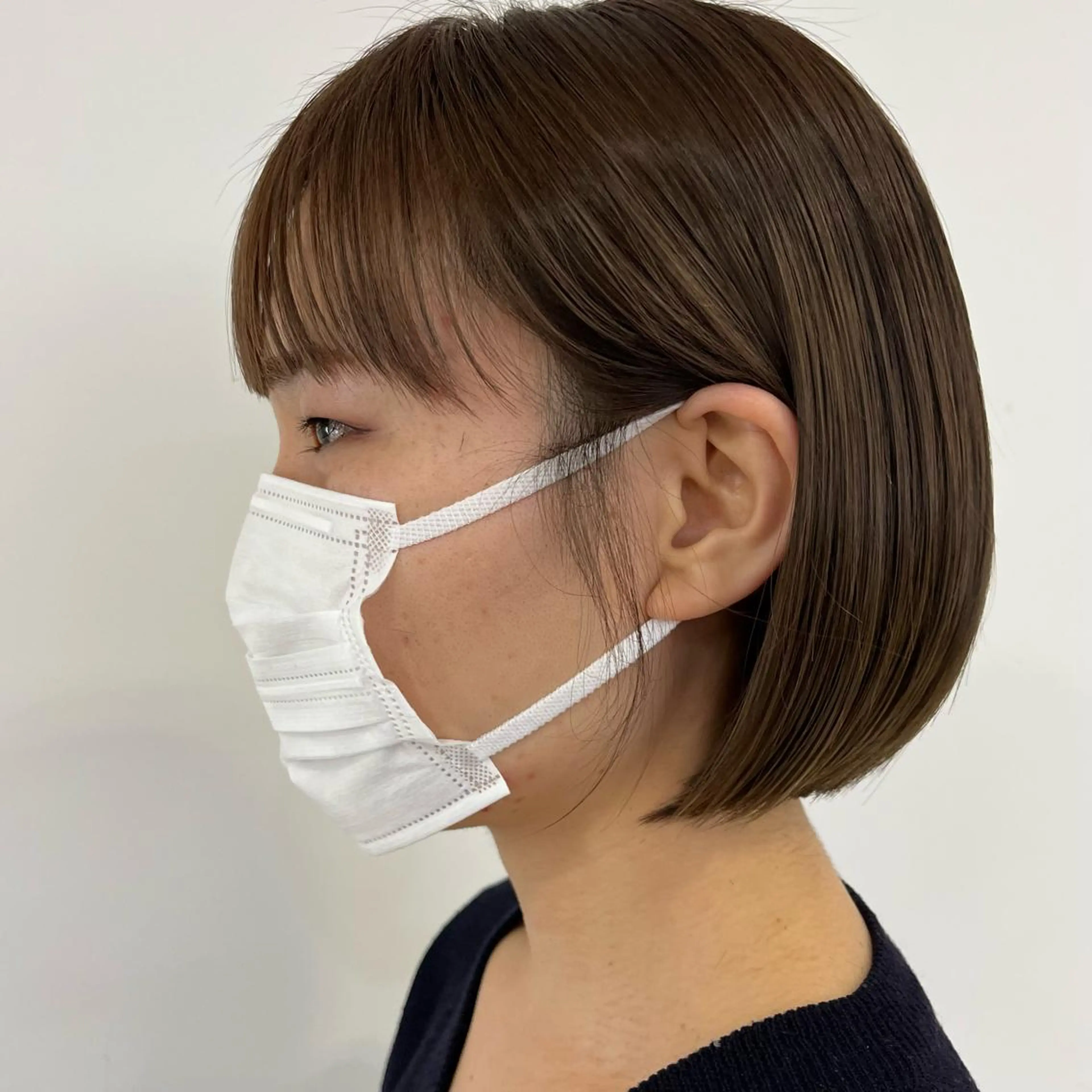 ショート カラー ベージュカラー ボブ カット ヘアカラー トリートメント SOYON 🤍CHIZU🤍.のヘアスタイル