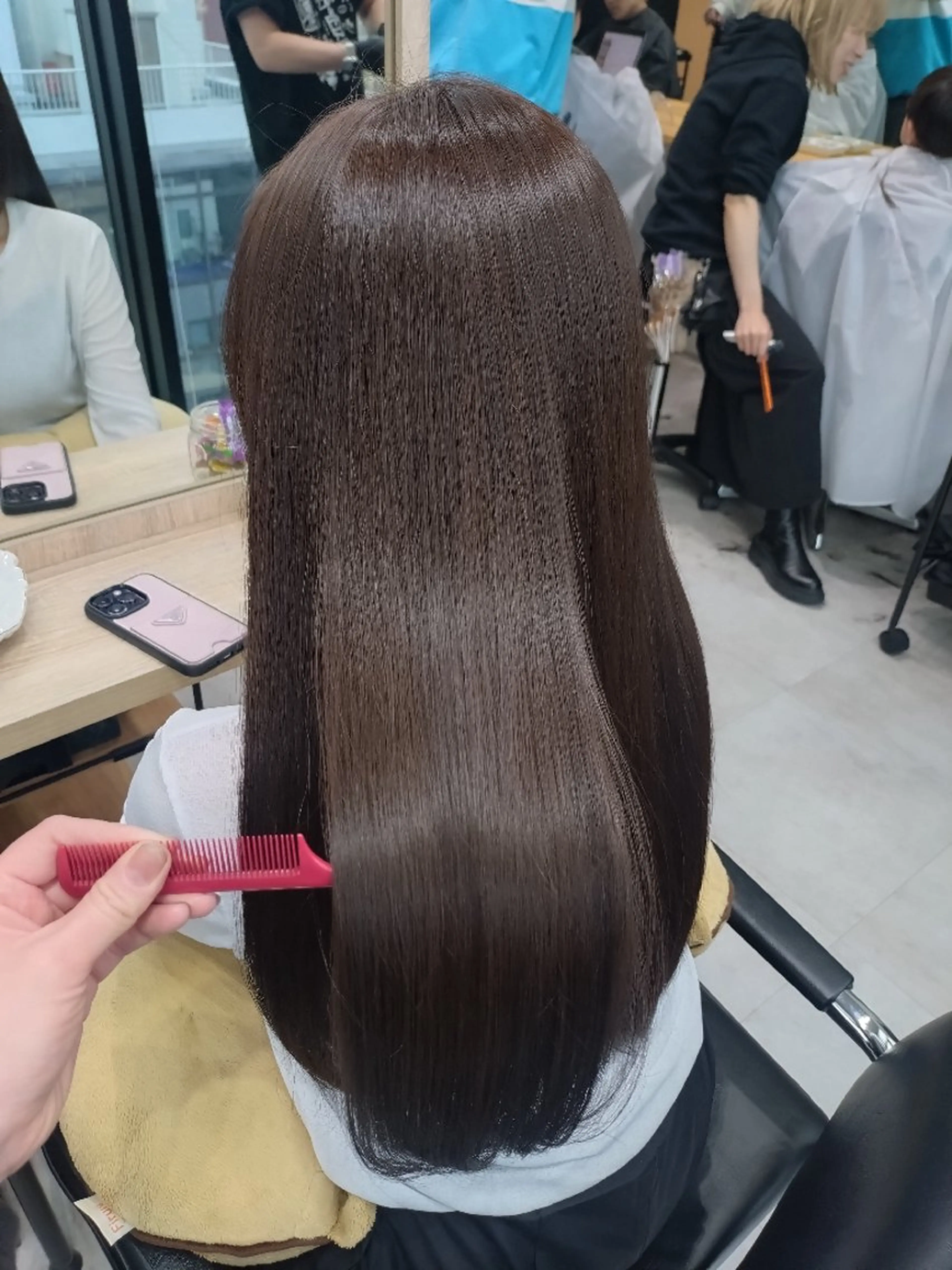 ロング カラー ヘアカラー トリートメント ヘアアレンジ/透明感 カラー/AKARIのヘアスタイル