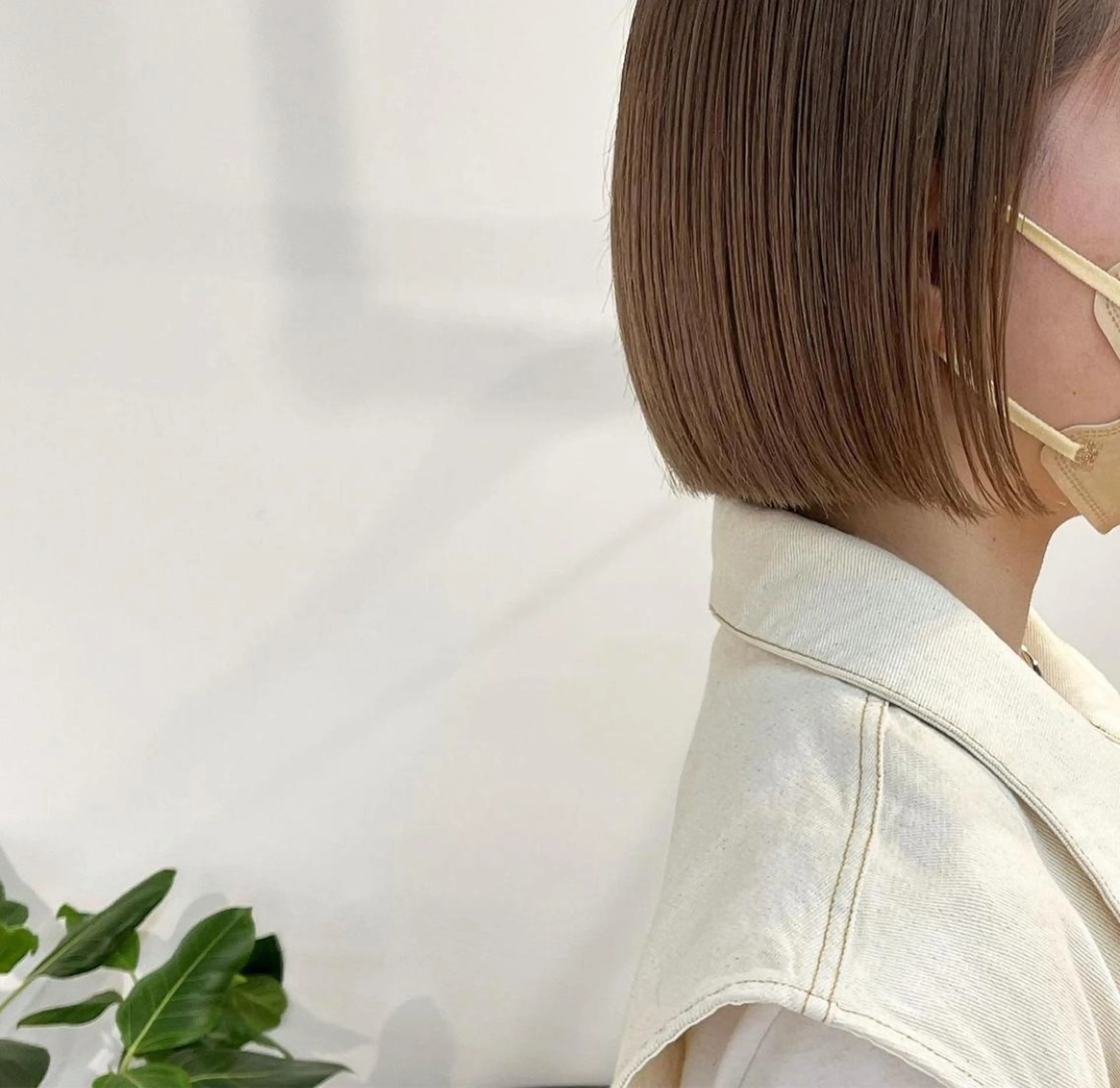 ショート 切りっぱなしボブ ボブ fit　stand所属・ハルカ/ fit standのヘアスタイル