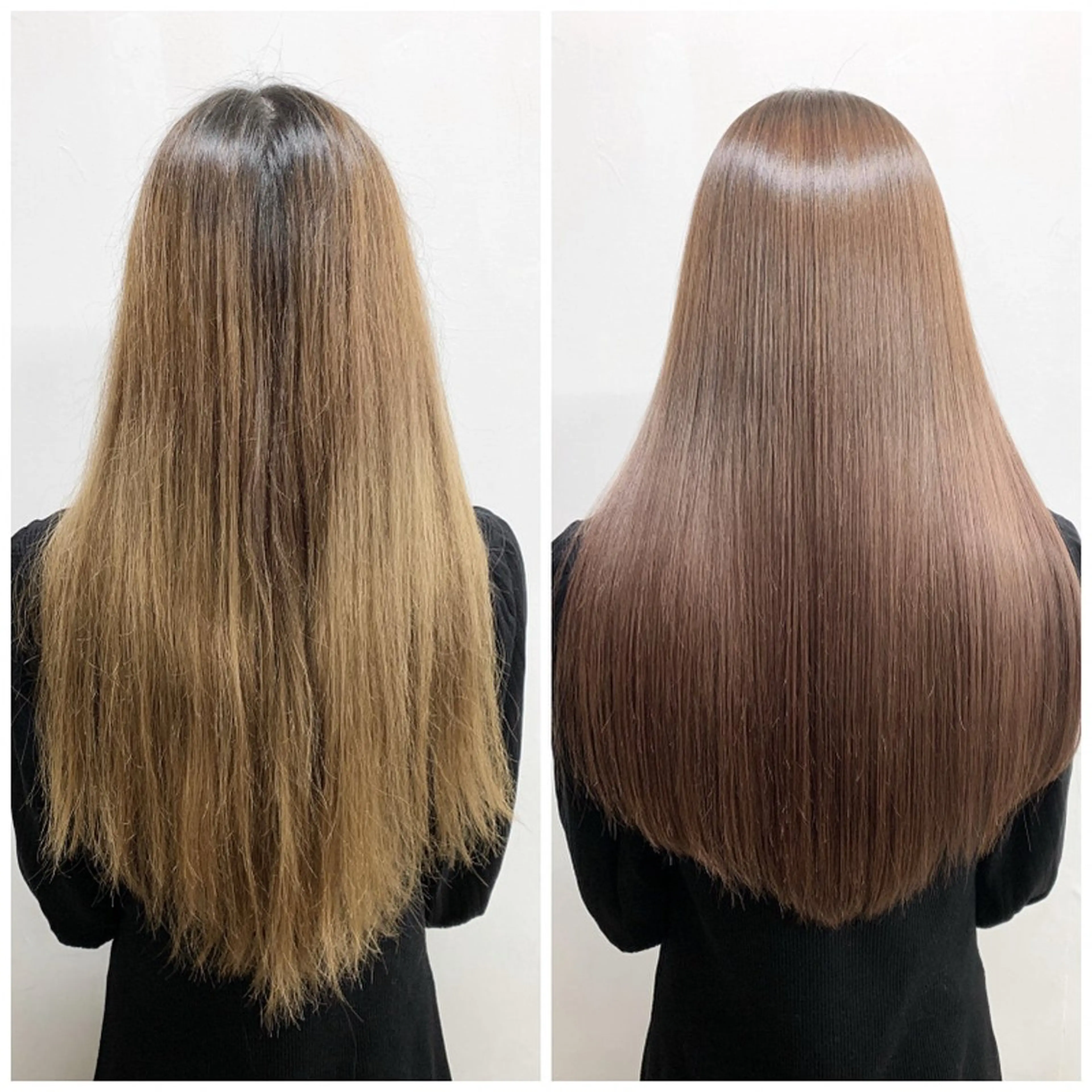 ロング カラー カット 堀井 凌平のヘアスタイル