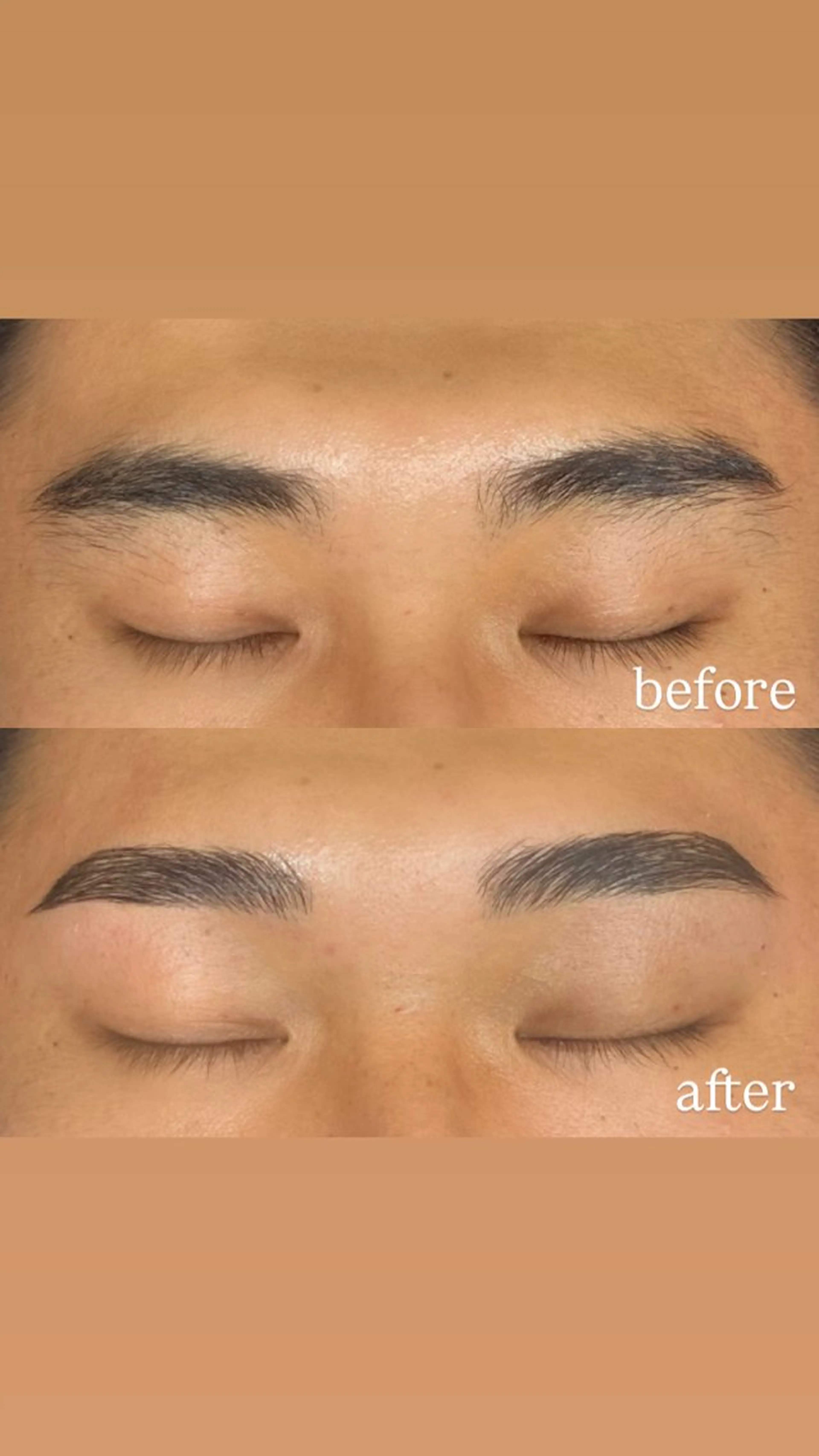 アイブロウ om's　eye 楓香のマツエク・マツパデザイン