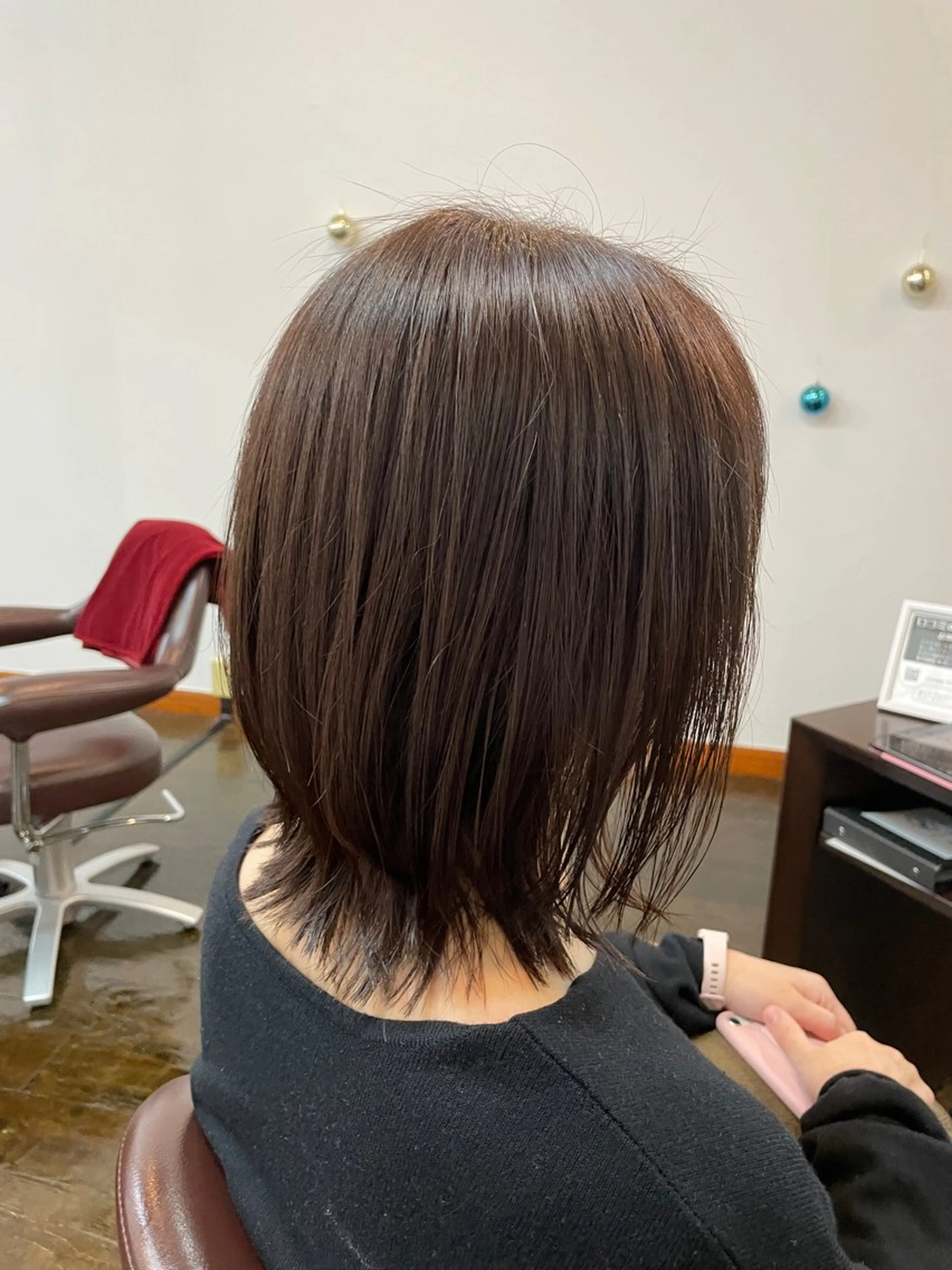 ミディアム カラー La Ruelle yoko🐈髪質改善のヘアスタイル