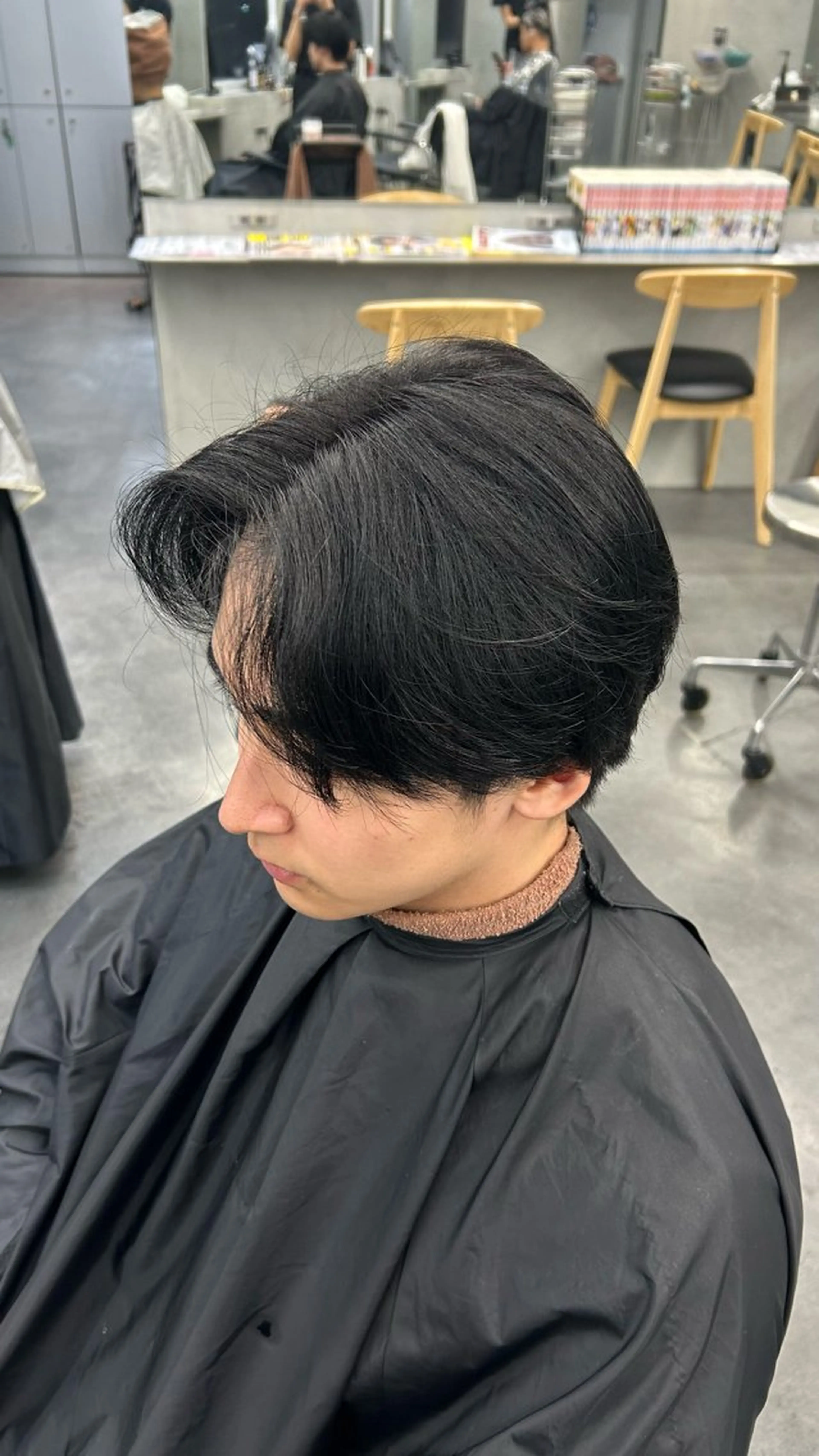 【トーンダウン、暗染め、黒染め】の写真
