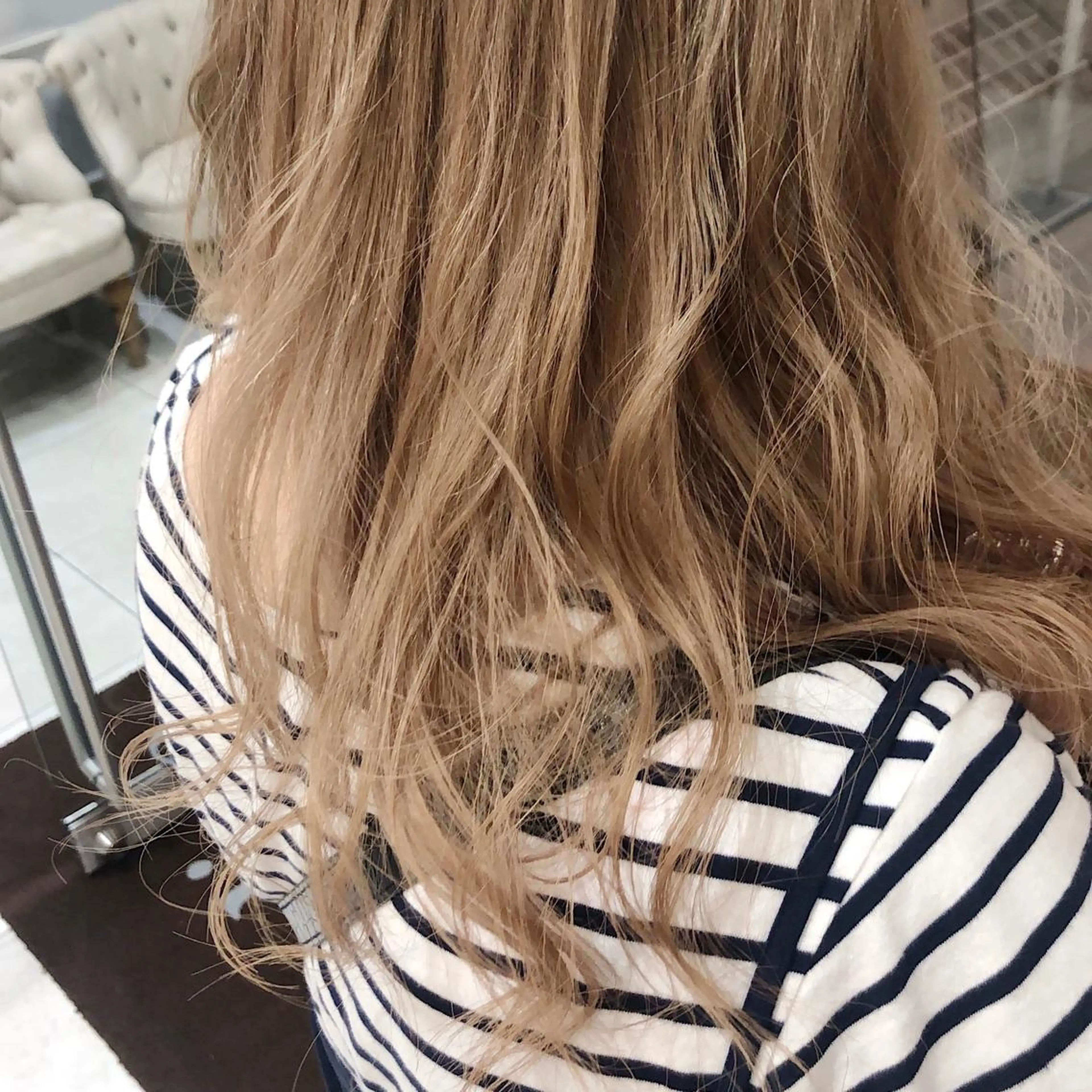 ロング カラー ハイトーンカラー ヘアカラー トリートメント 韓国ヘア🇰🇷 トヨキトキコのヘアスタイル