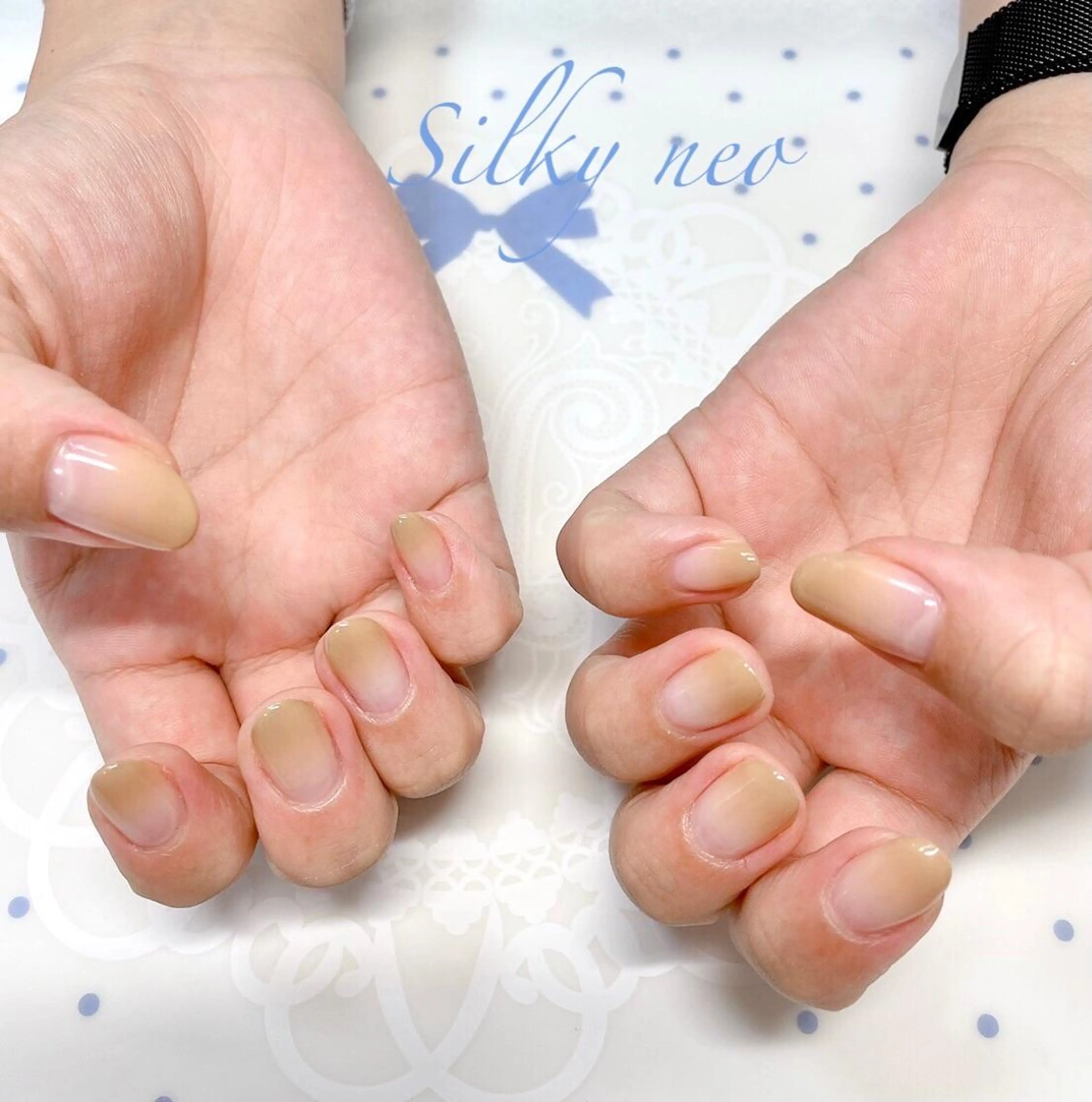 ネイル グラデーション Silky_nail _soraのネイルデザイン
