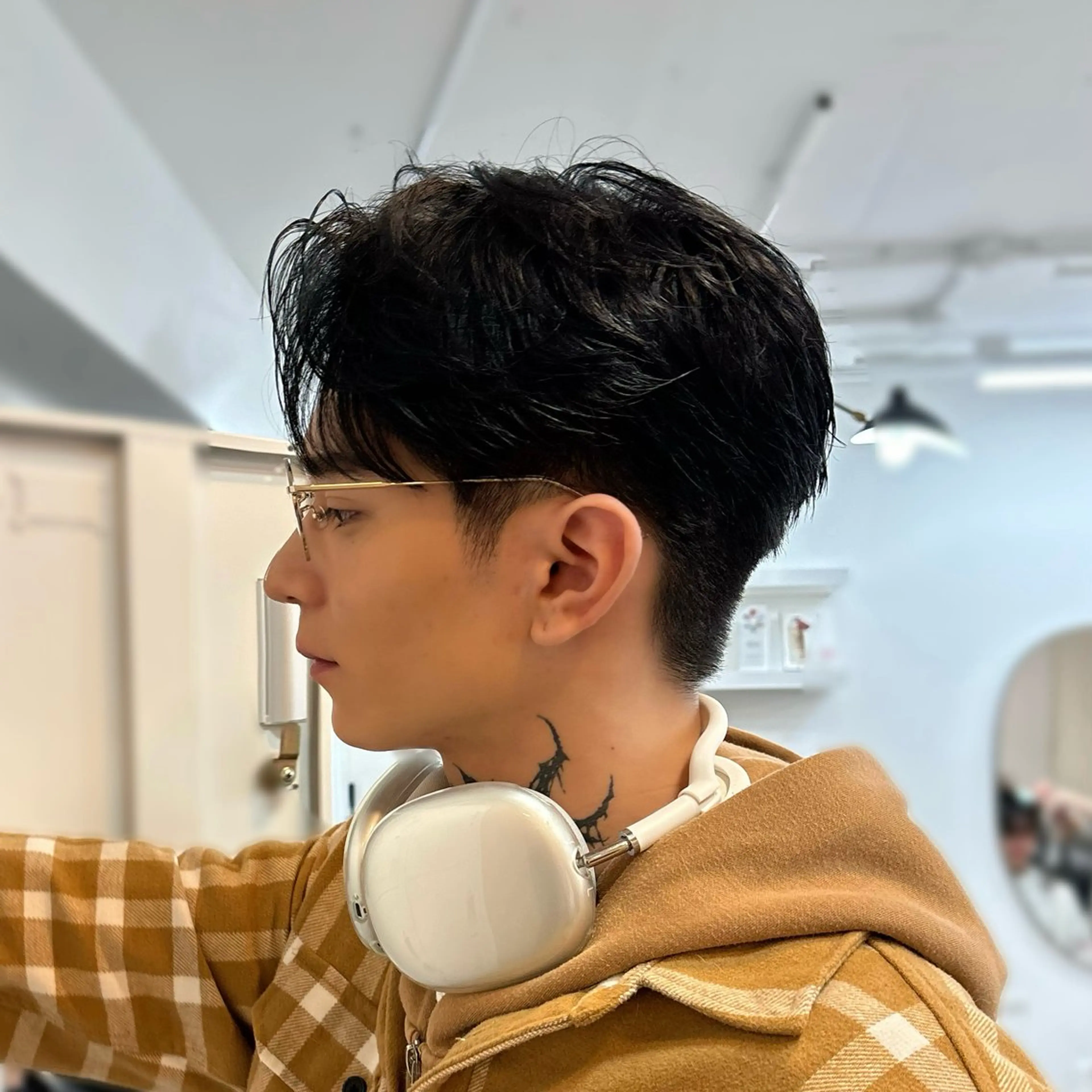 パーマ メンズ カット パーマ 🇰🇷韓国風カット 本木将紀🇰🇷のヘアスタイル