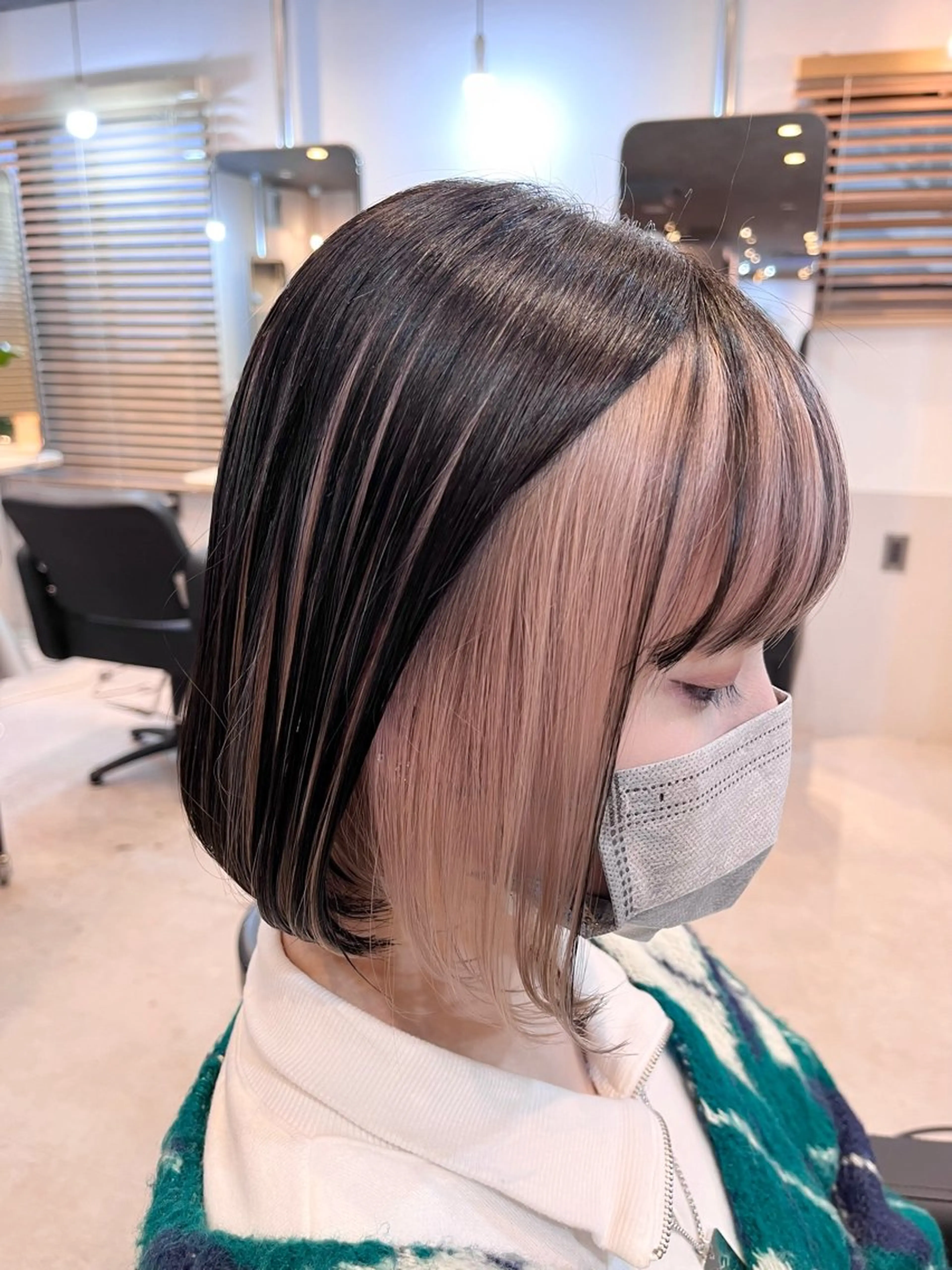 ショート カラー カット ヘアカラー トリートメント neon  hair亀戸店所属・🌈neonhair 透明感✨カラー🌈のヘアスタイル