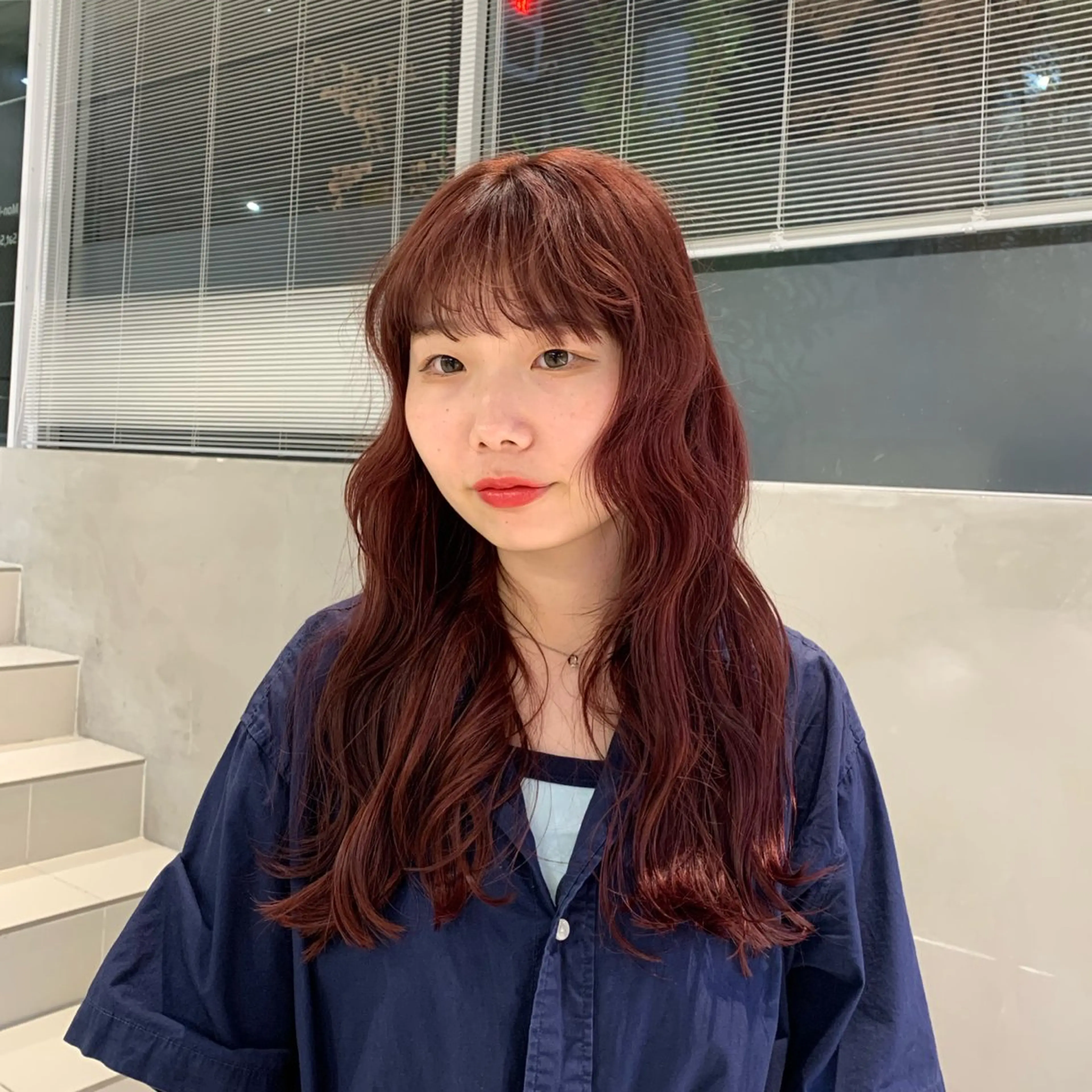 ロング カラー 似合わせカラー🪩 SAYA 👗のヘアスタイル
