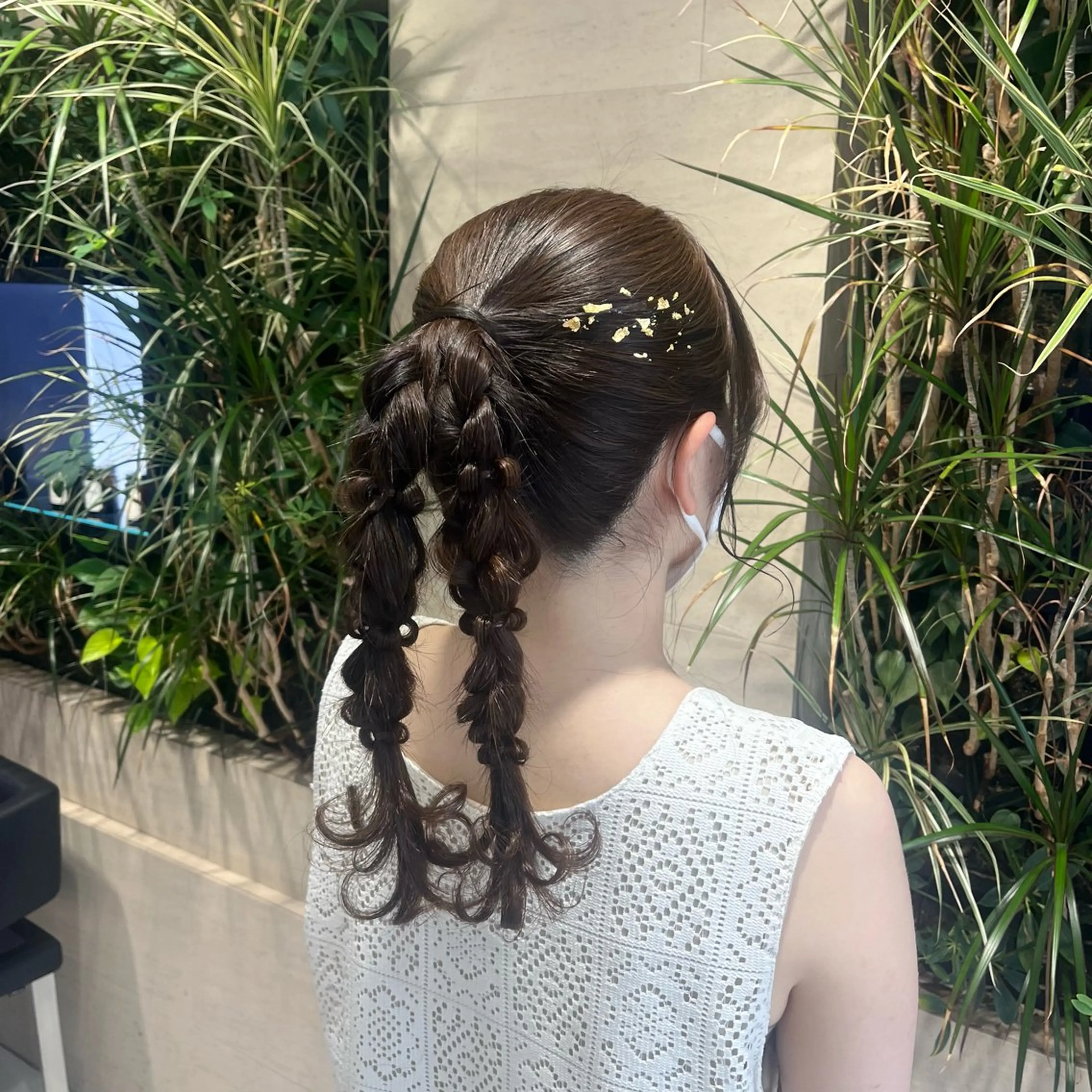 ロング ヘアアレンジ ヘアセット ヘアアレンジ /ネイル/美波のネイルデザイン