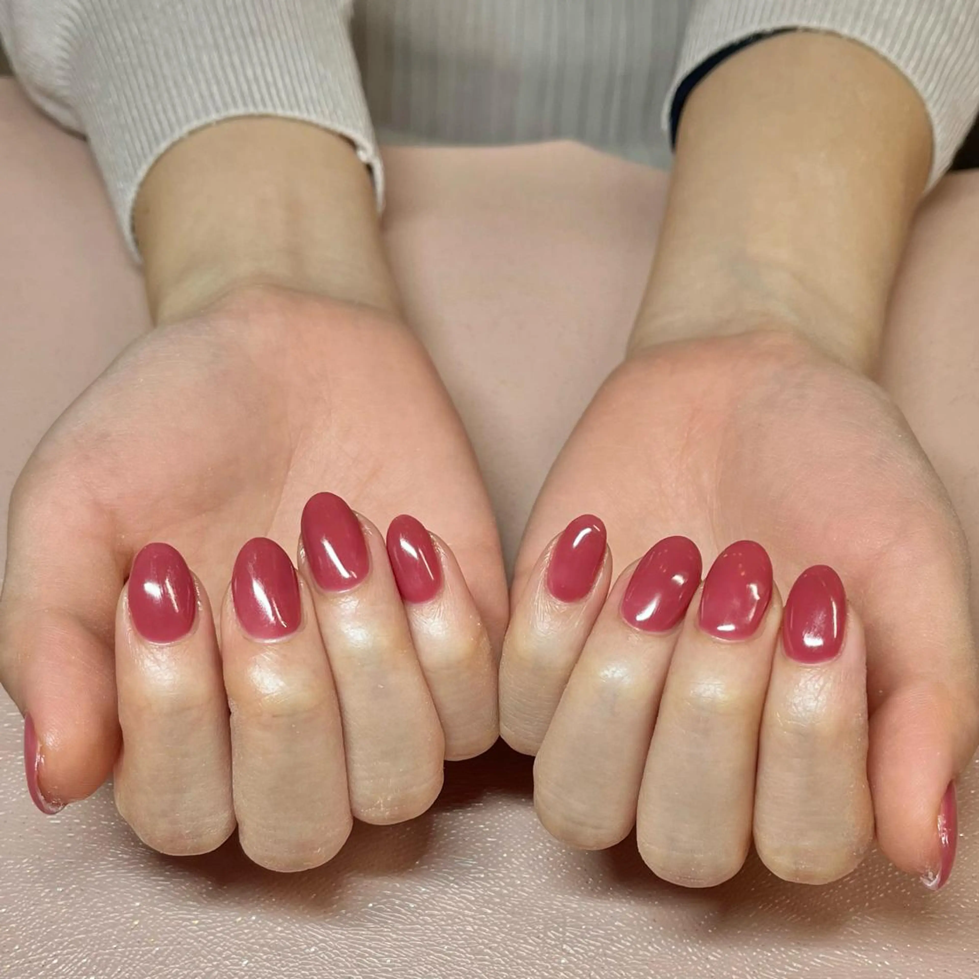 ネイル ワンカラーネイル Vogustys Nail 山田のネイルデザイン
