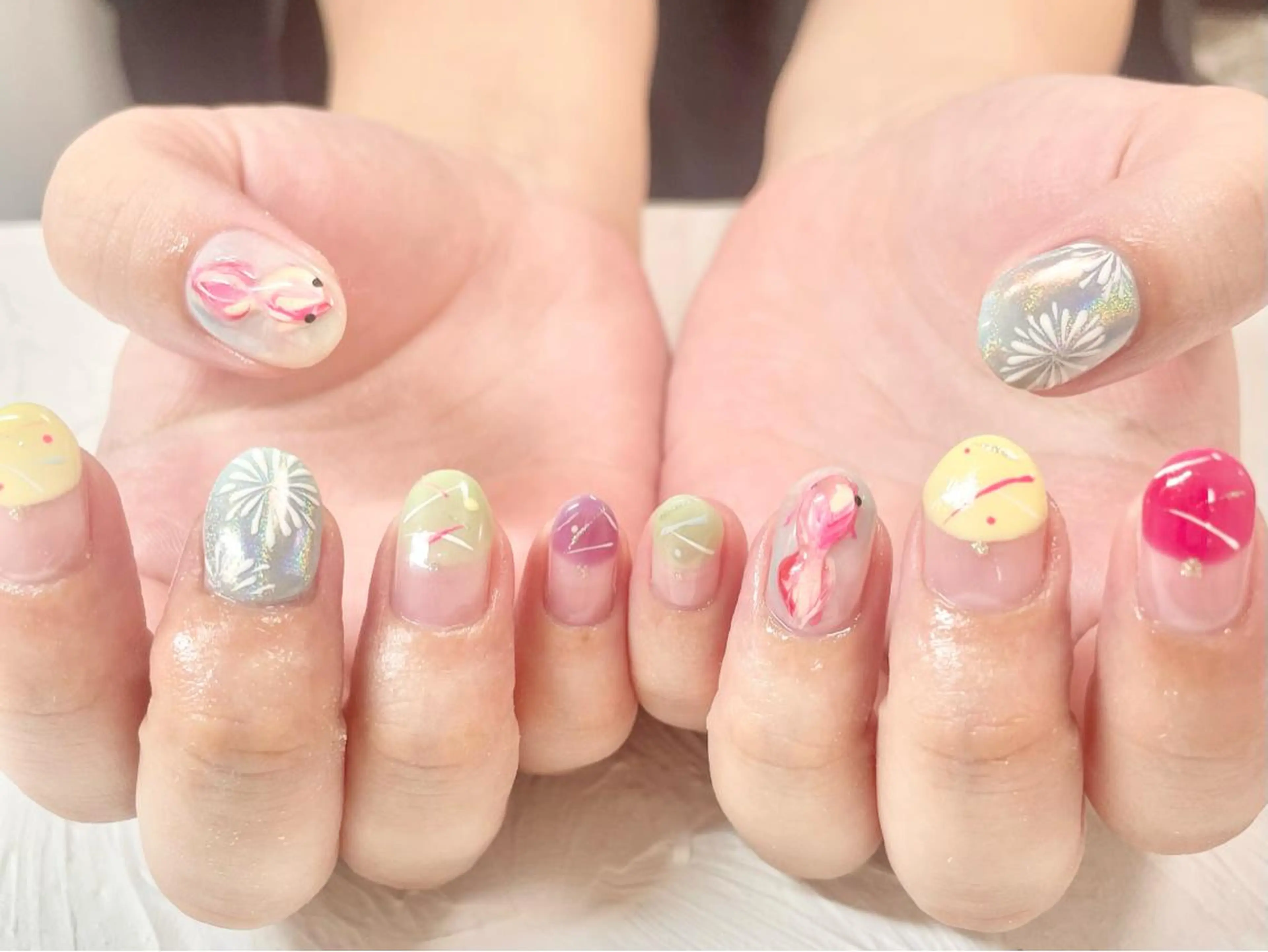 ネイル 🎀AYAKO 🎀中韓ネイルのネイルデザイン