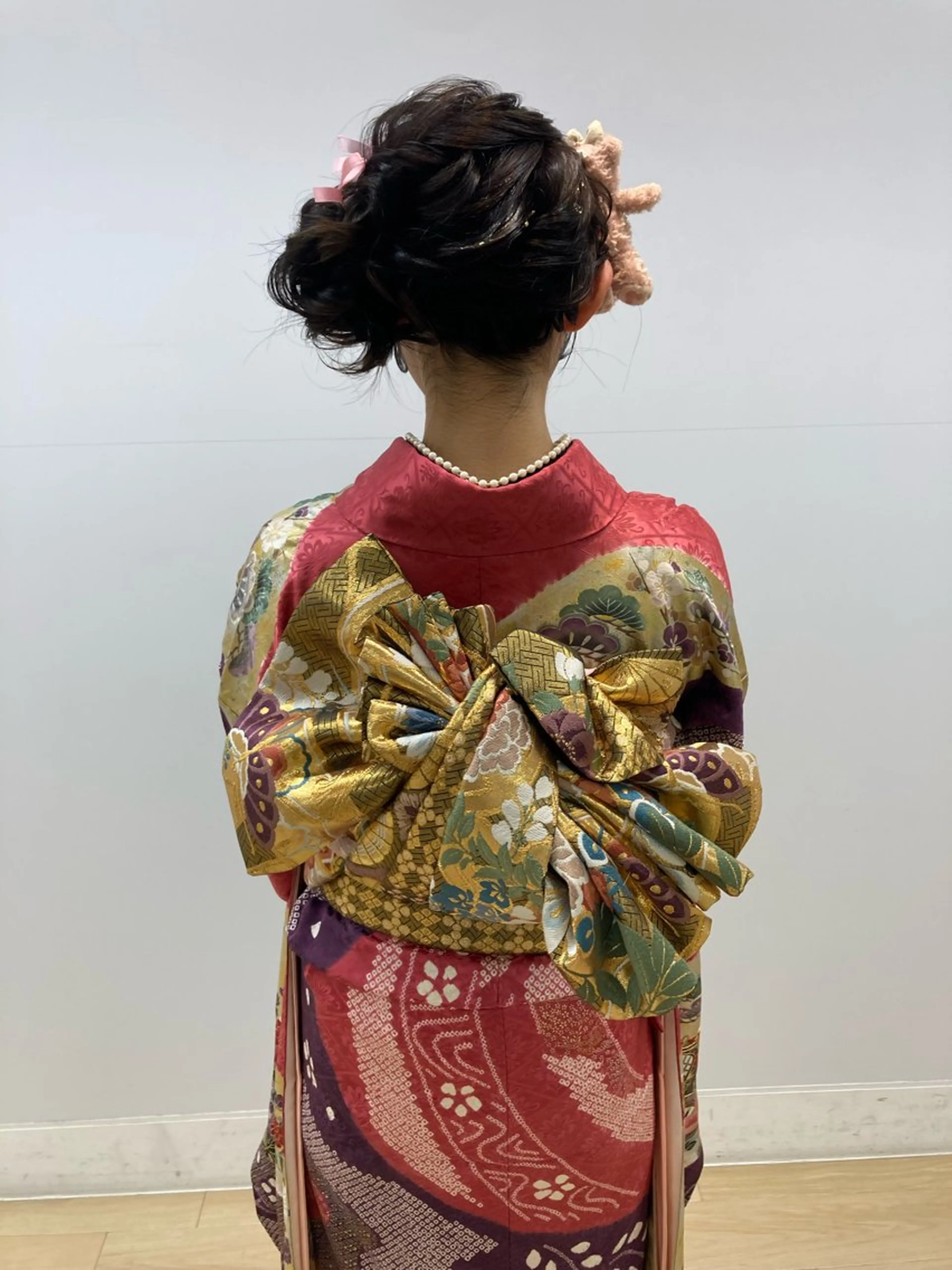 白髪ぼかしハイライト 着付けヘアアレンジのその他イメージ