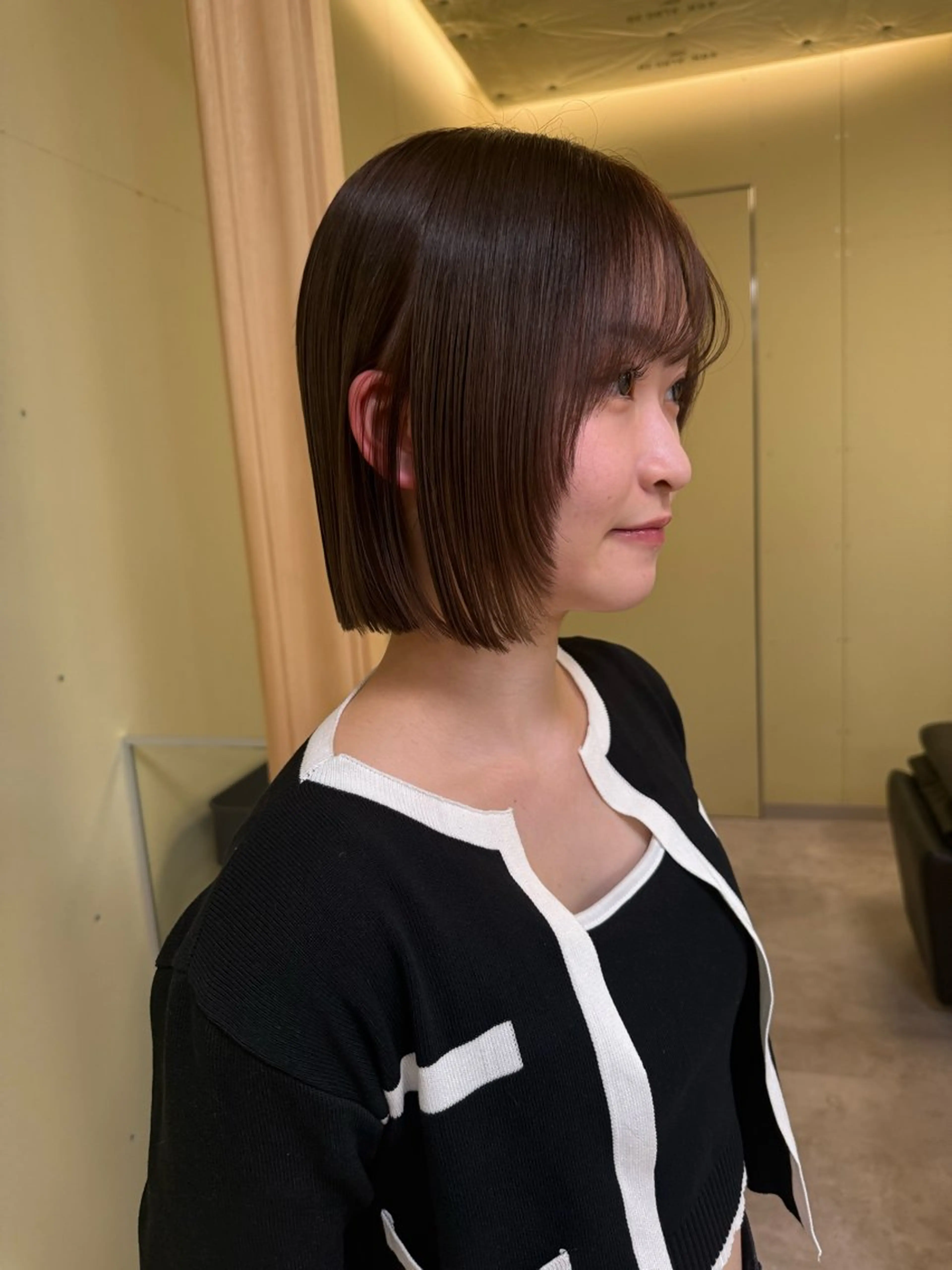 ショート カラー カット ヘアカラー 伶風/デザインカット /ボブ/透明感カラーのヘアスタイル