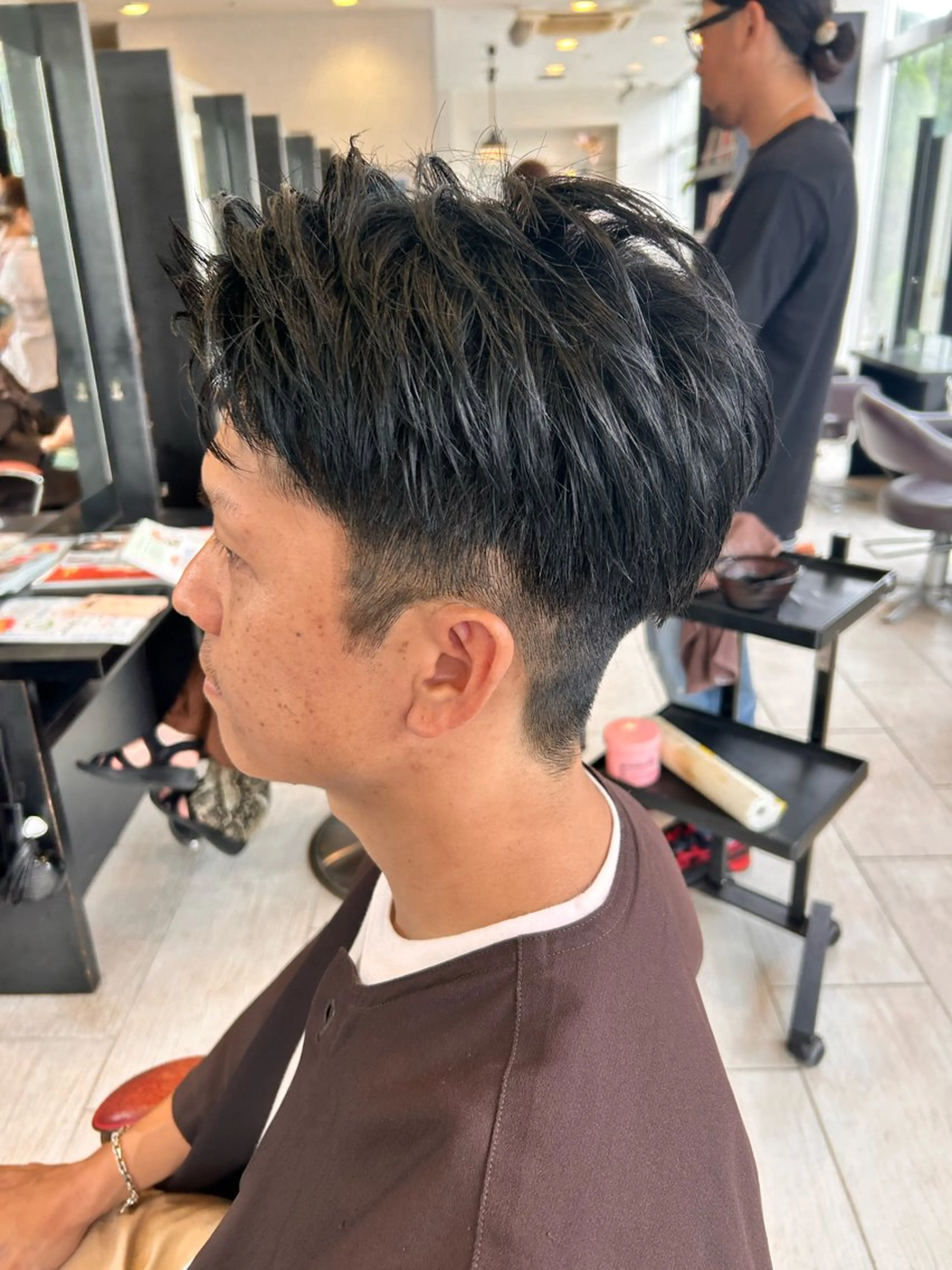 ショート メンズ カット EARTH大宮宮原店所属・🔥メンズ特化🔥 rikuのヘアスタイル