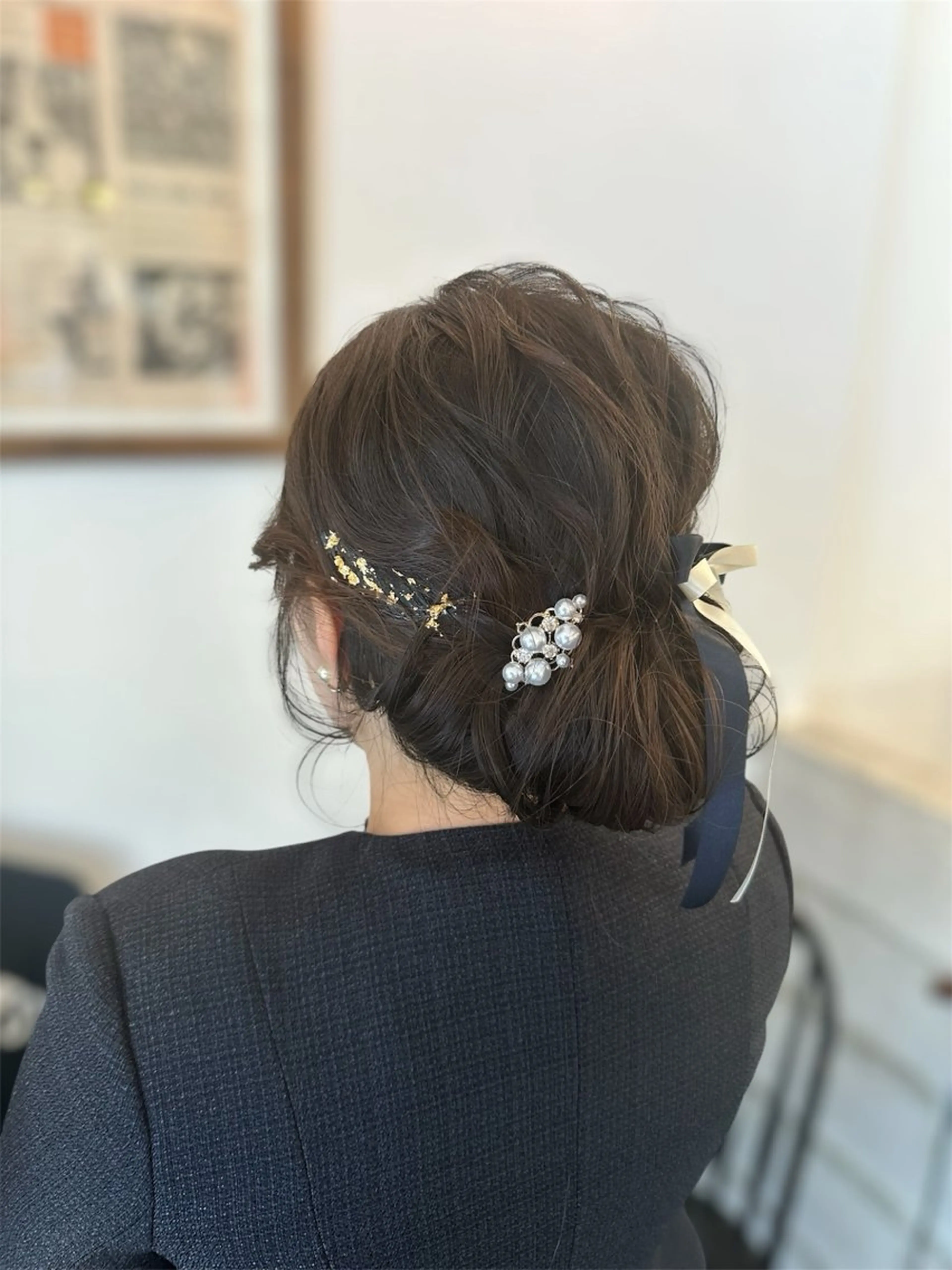 ロング ヘアアレンジ GENE CUTCLUB所属・岩村 夏姫のヘアスタイル