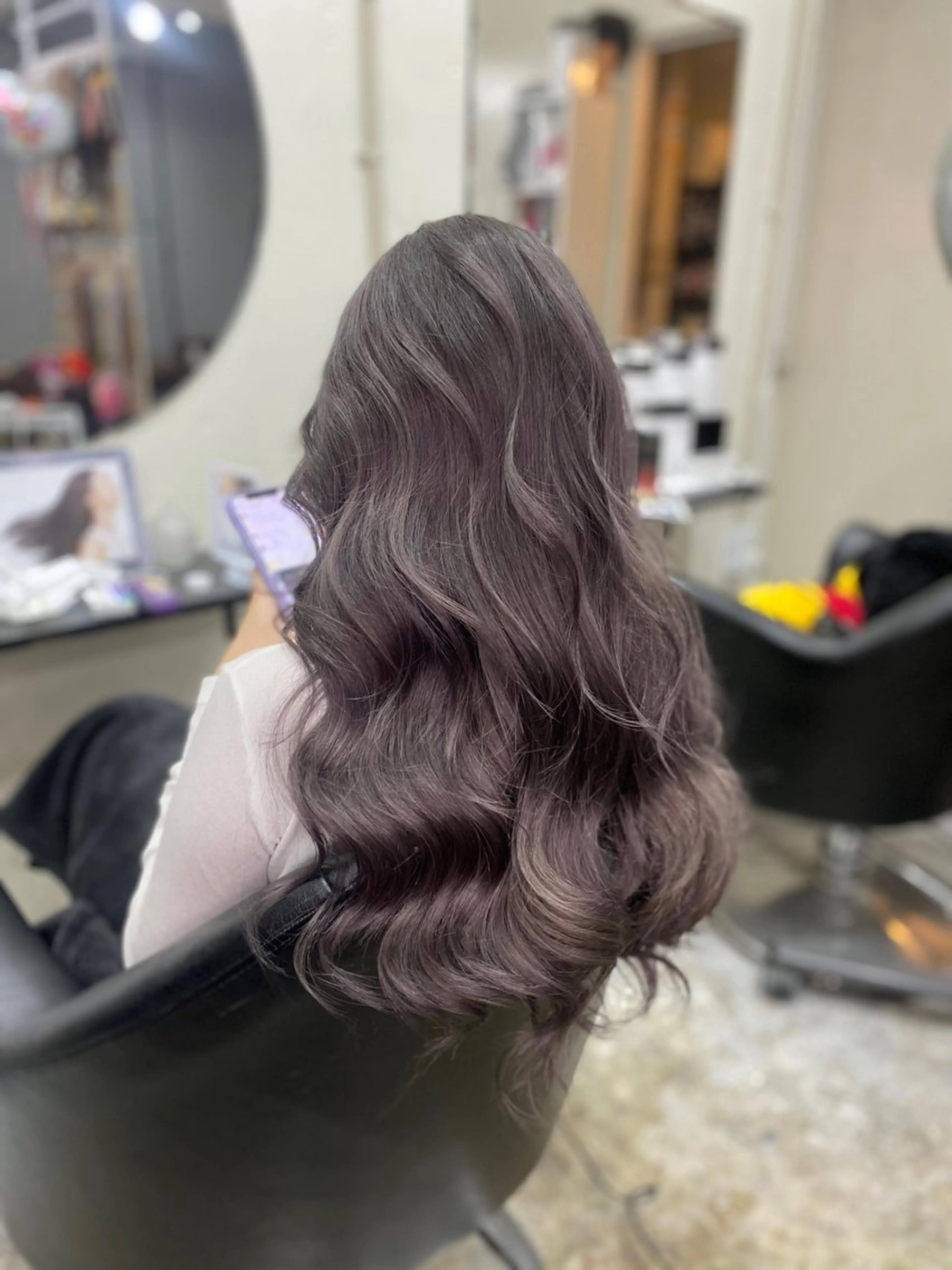 ロング カラー 🦋美髪ハイトーン/ レイヤー🦋るくものヘアスタイル