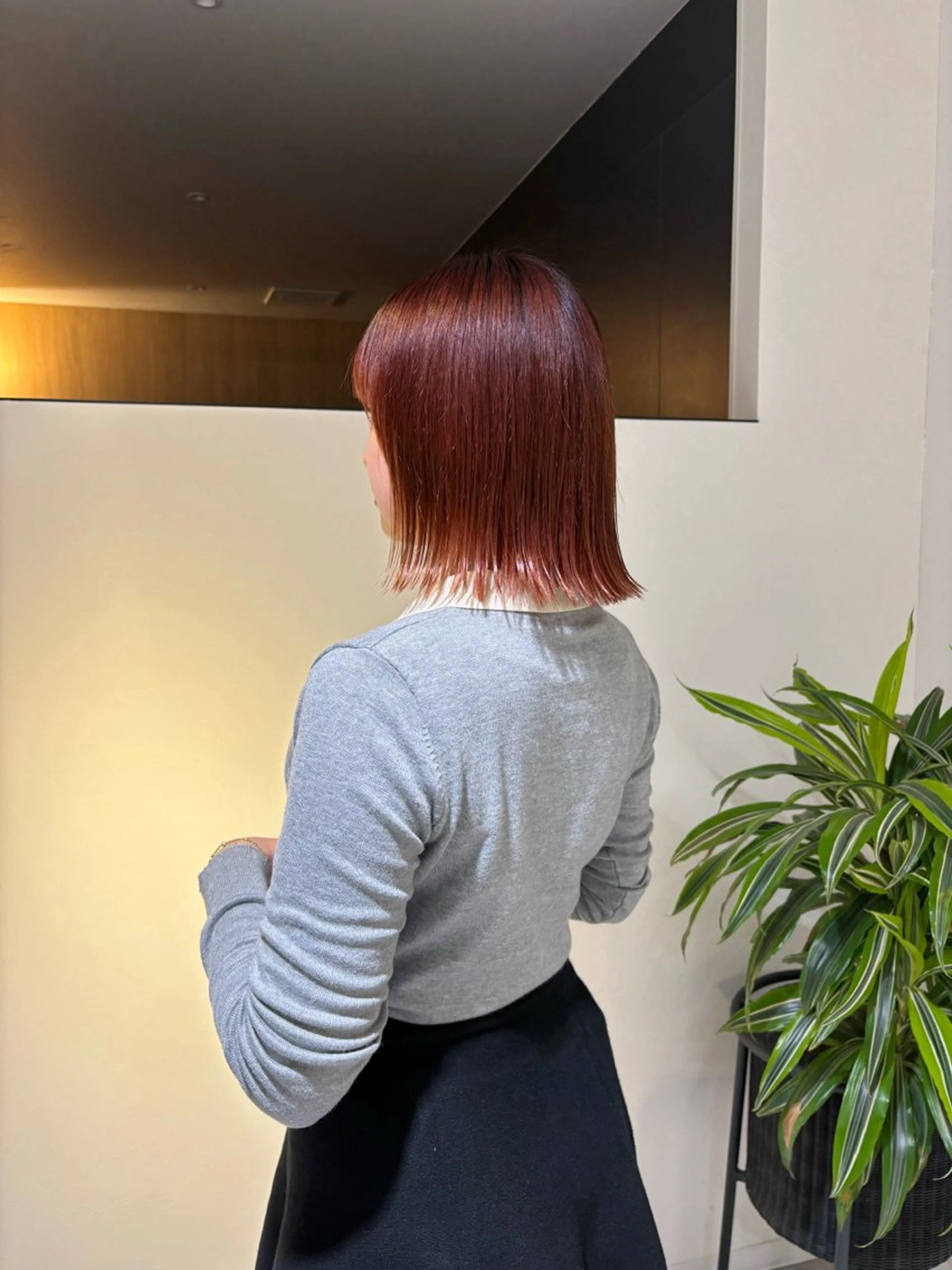 ショート ボブ 重里 瑠花のヘアスタイル