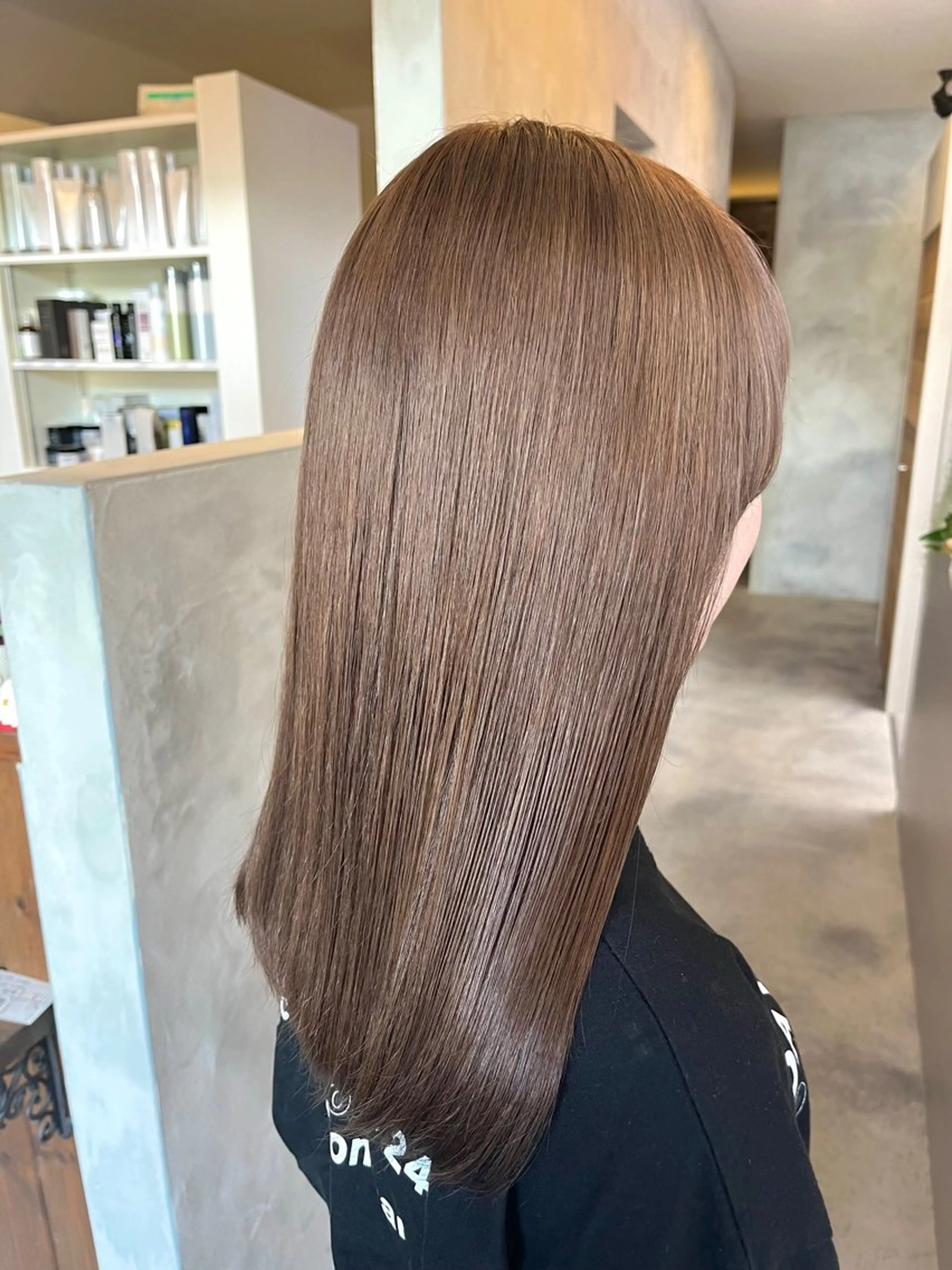 ロング カラー カット ヘアカラー トリートメント Salon de  COCO所属・Yu kaのヘアスタイル