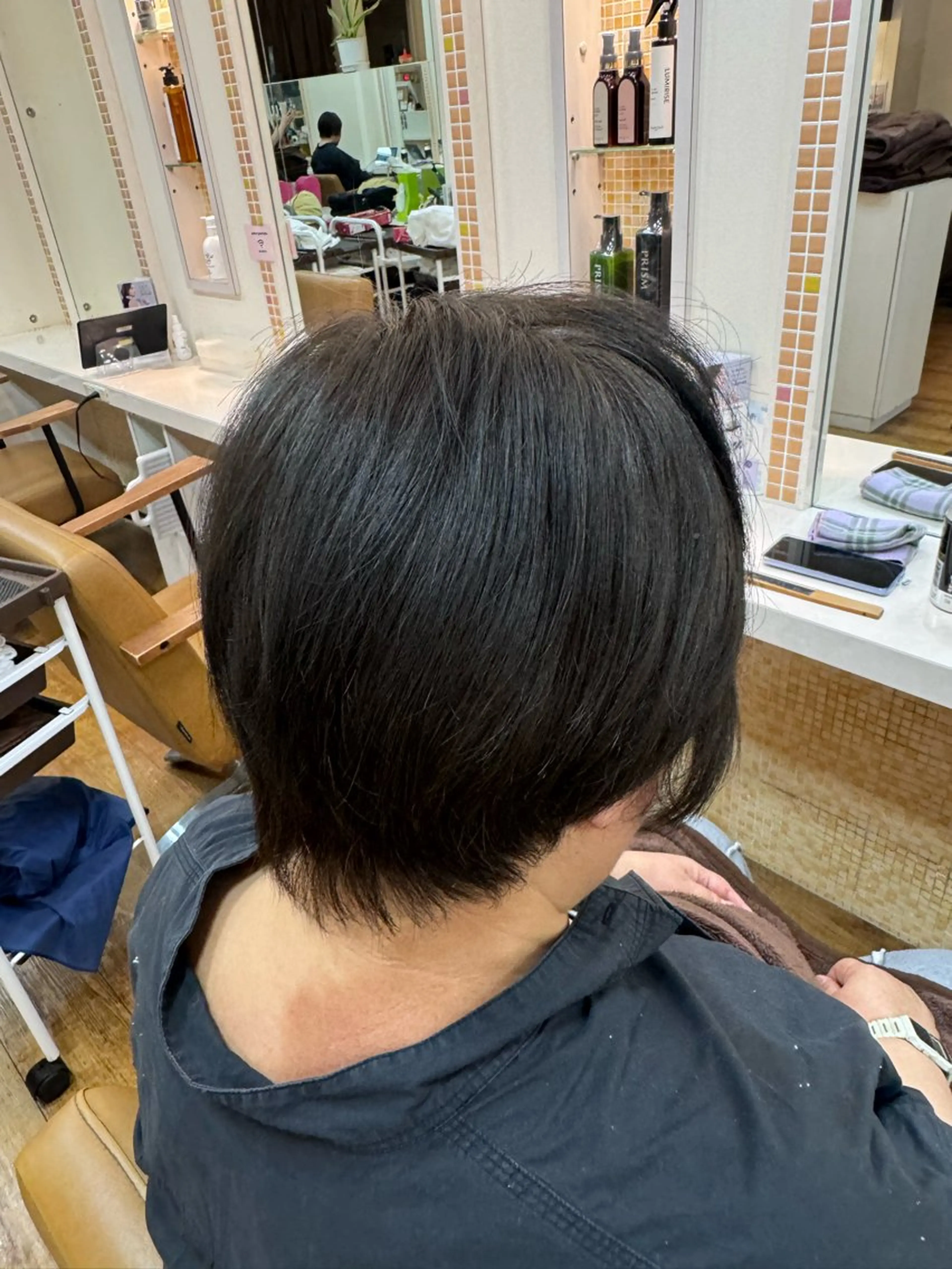 ショート KAMI-YU所属・森 千明のヘアスタイル