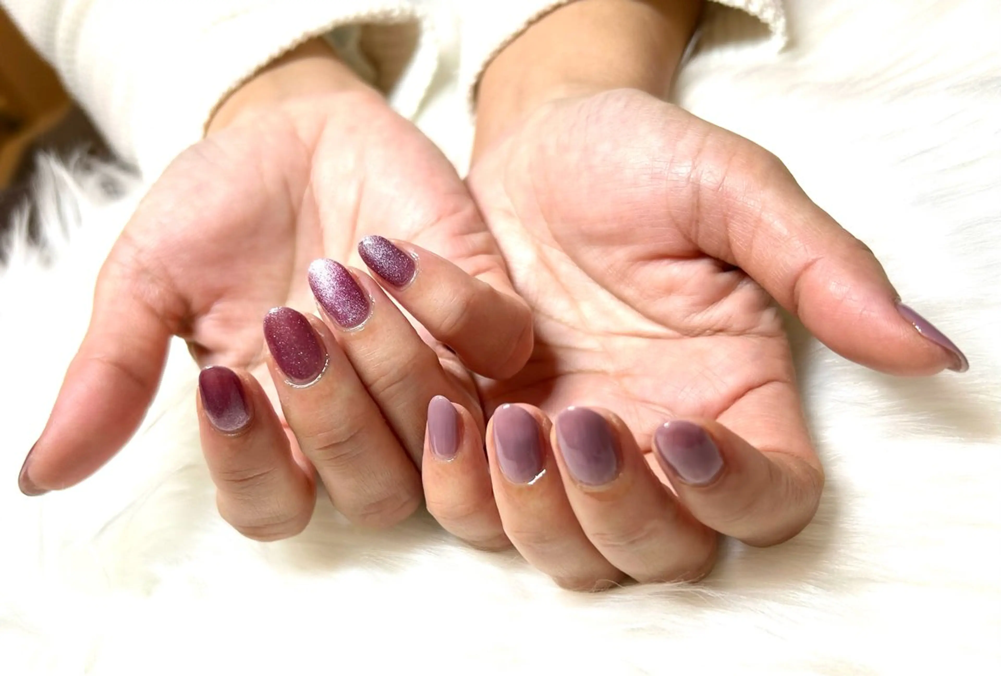 ネイル グラデーション 持ち込み ニュアンスネイル ハンドネイル 頑張る女性の味方✴︎ M.i　nail ♡のエステ・リラクイメージ
