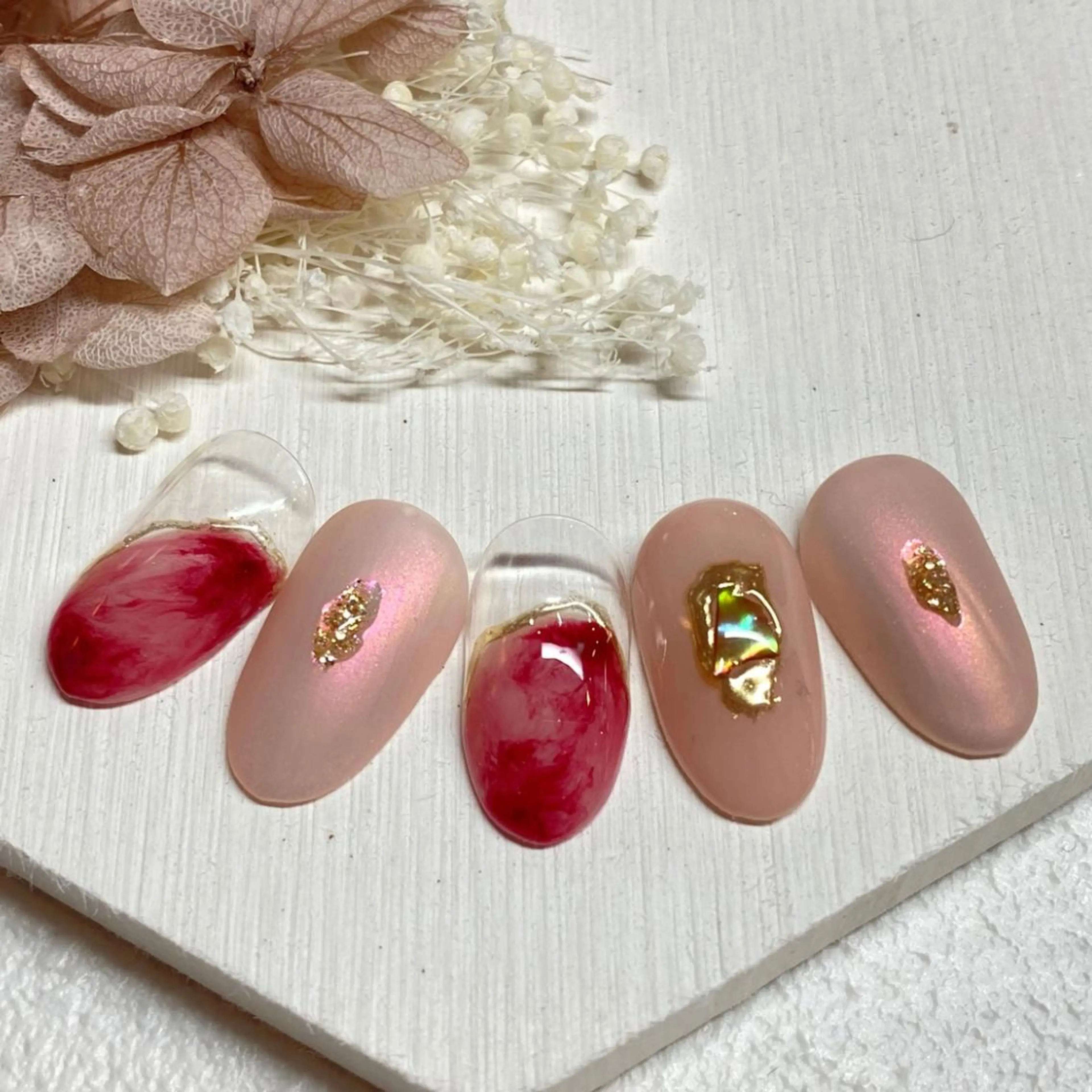 ネイル ハンドネイル ネイリストKanon シェルウェリナ 船橋のネイルデザイン