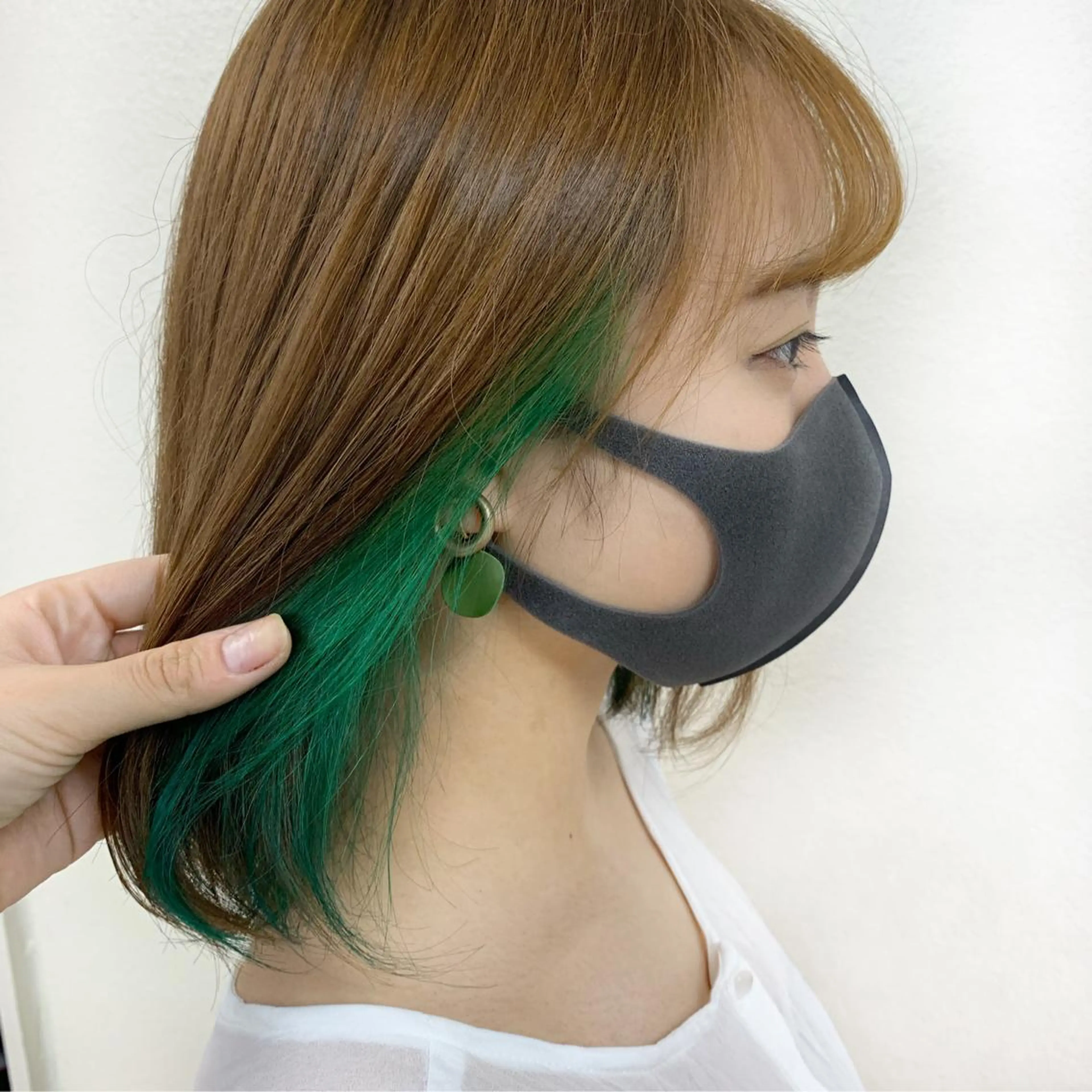 ショート パーマ ヘアアレンジ 💕上野美容師☁ ブリーチ💖サワのヘアスタイル