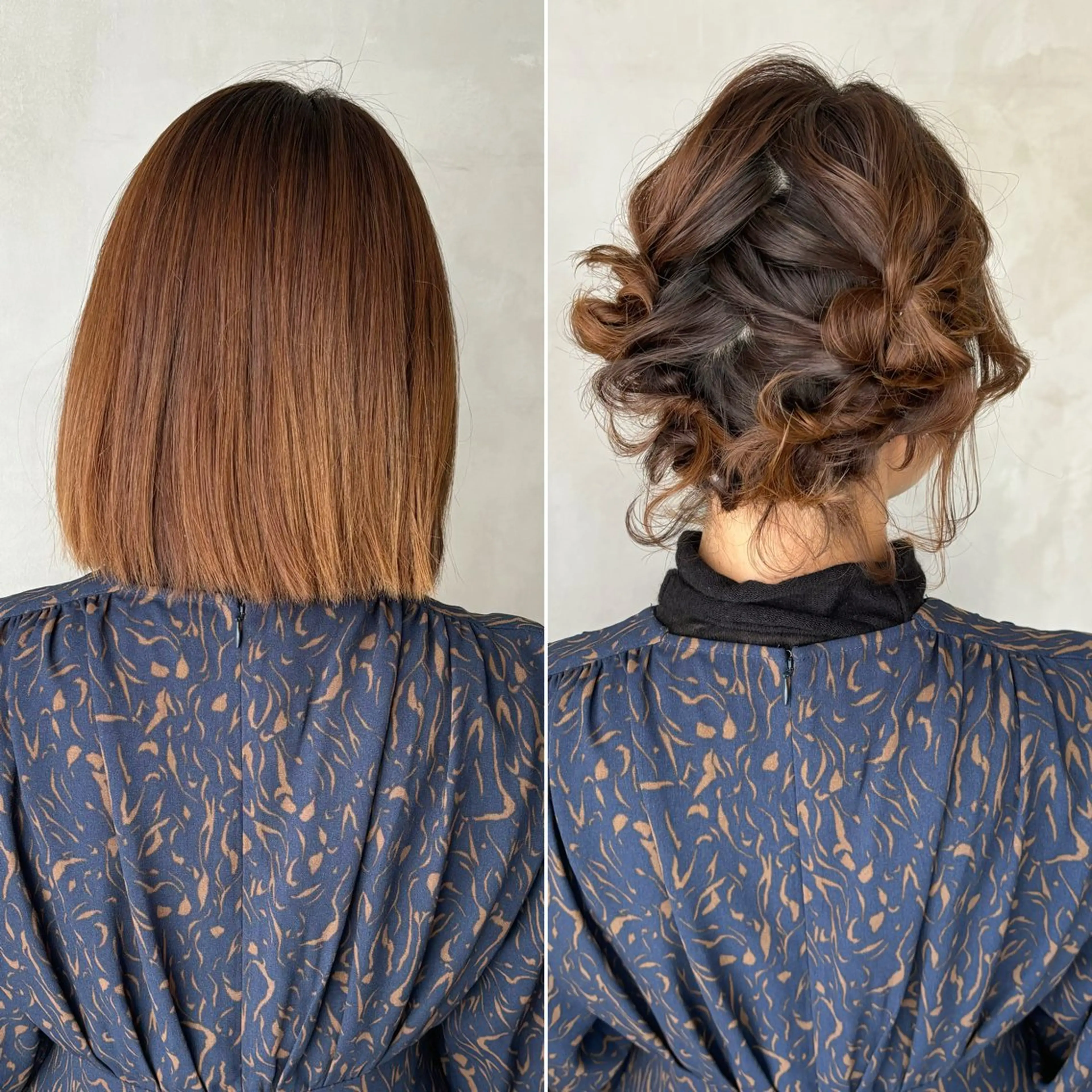 ヘアアレンジ ボブ 可児 令路のヘアスタイル